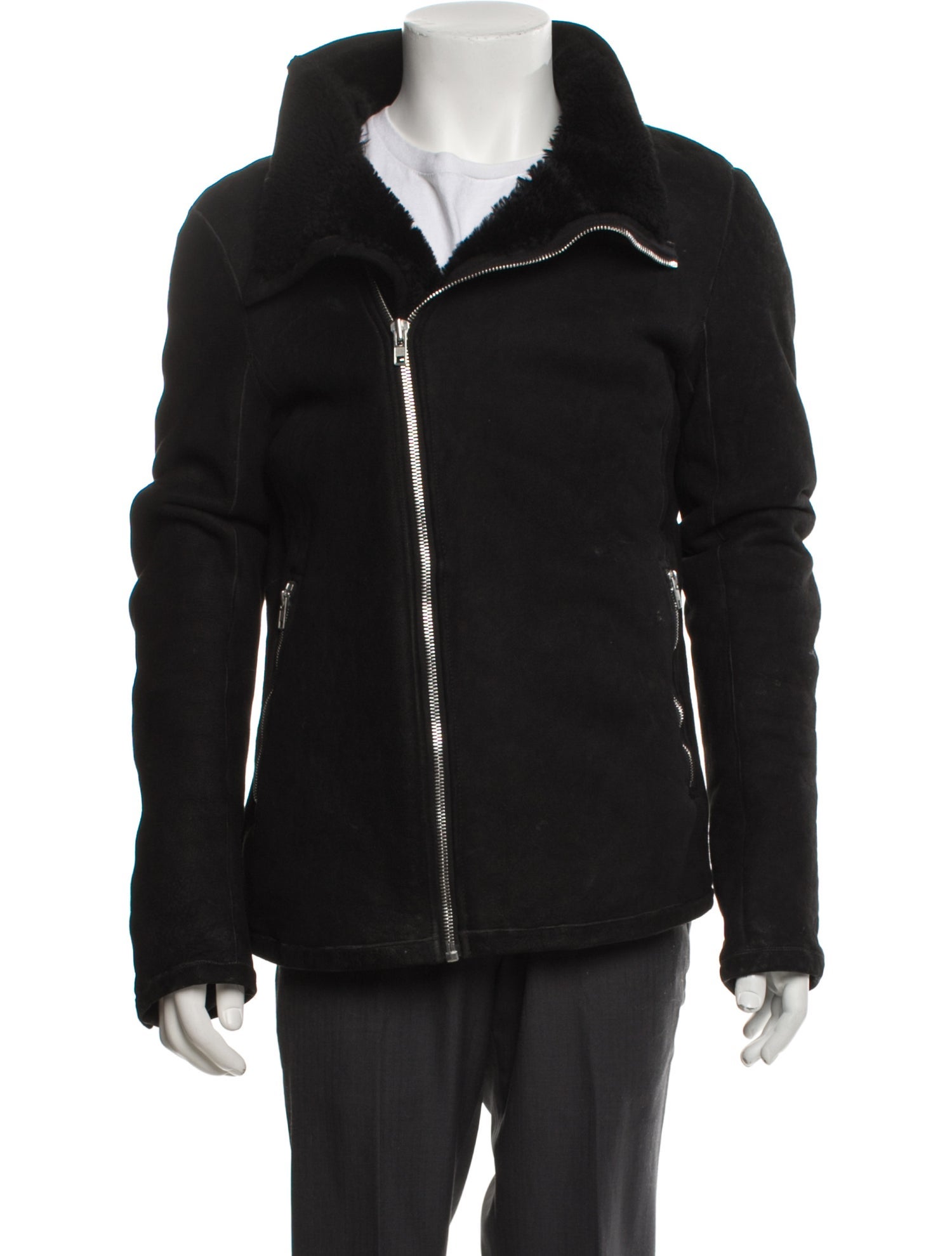 Rick Owens Lamb Leather Moto Jacket