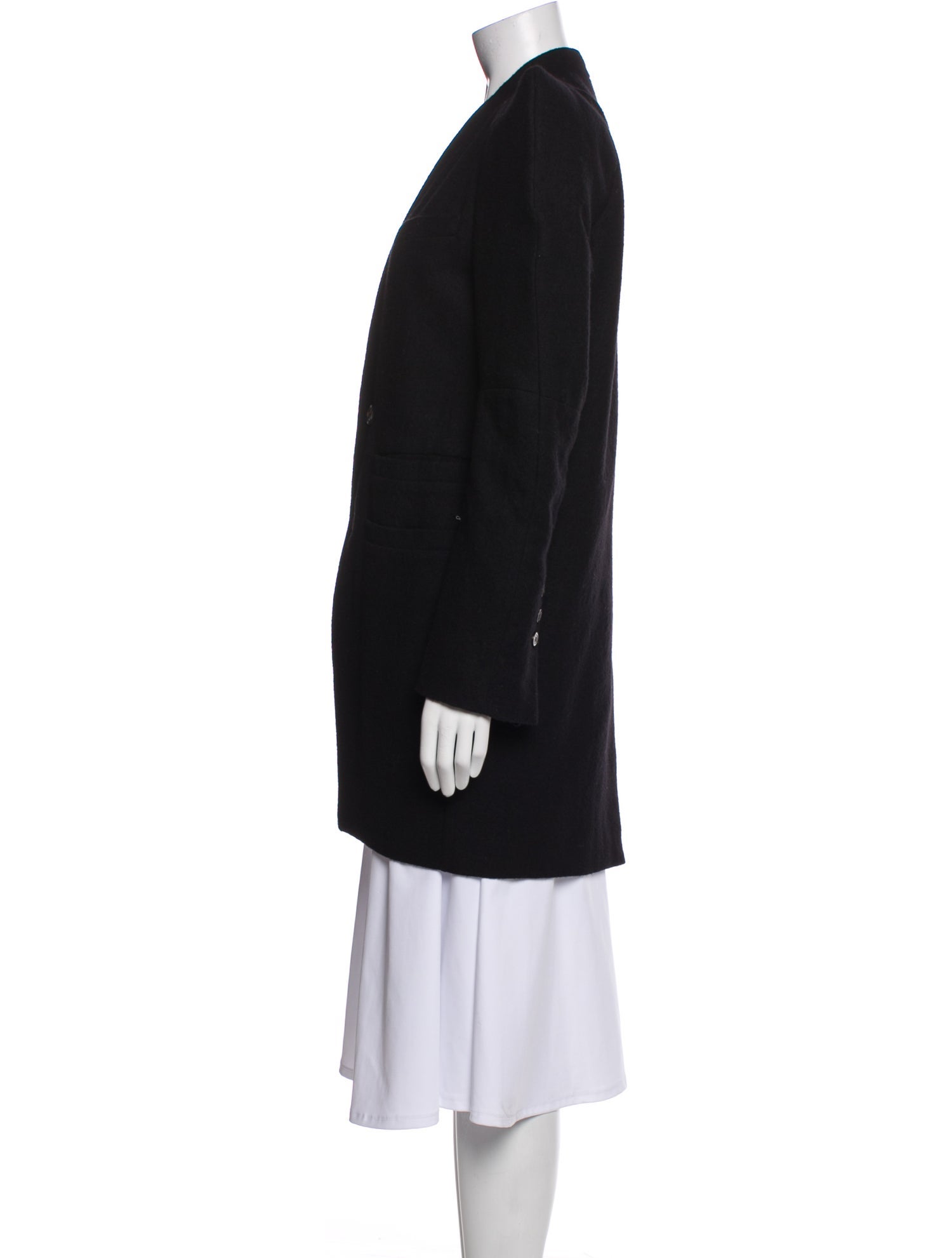 Rick Owens Virgin Wool Coat