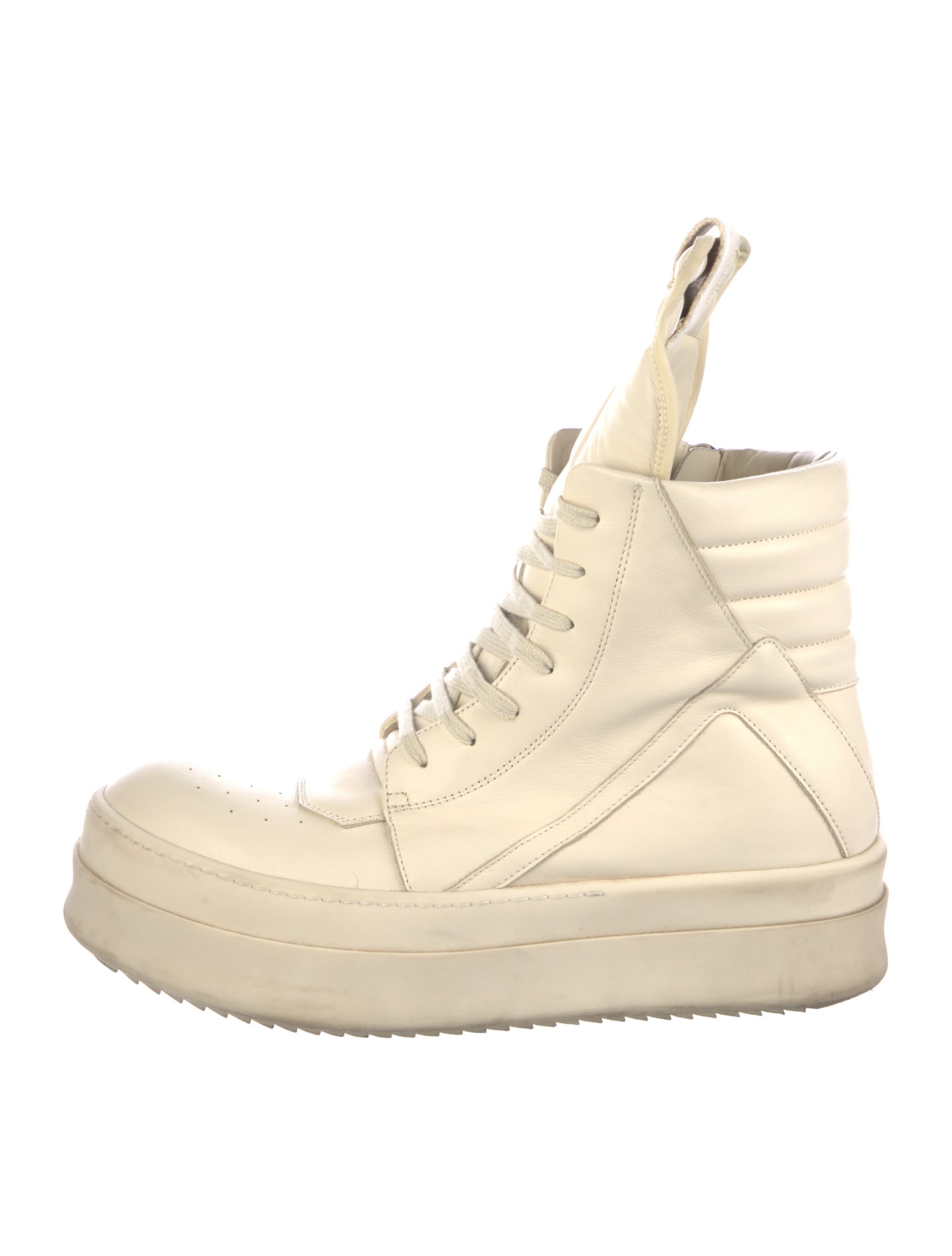 Rick Owens Leather Sneakers
