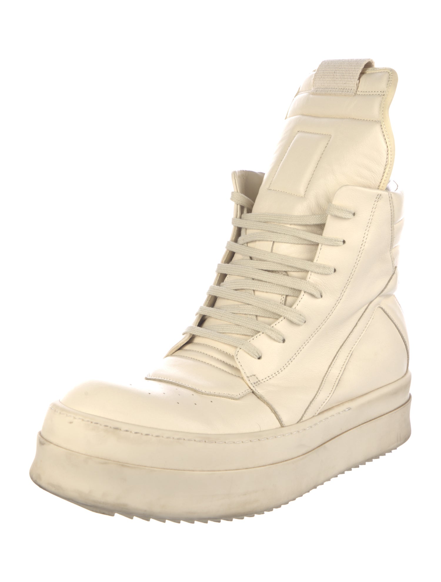 Rick Owens Leather Sneakers