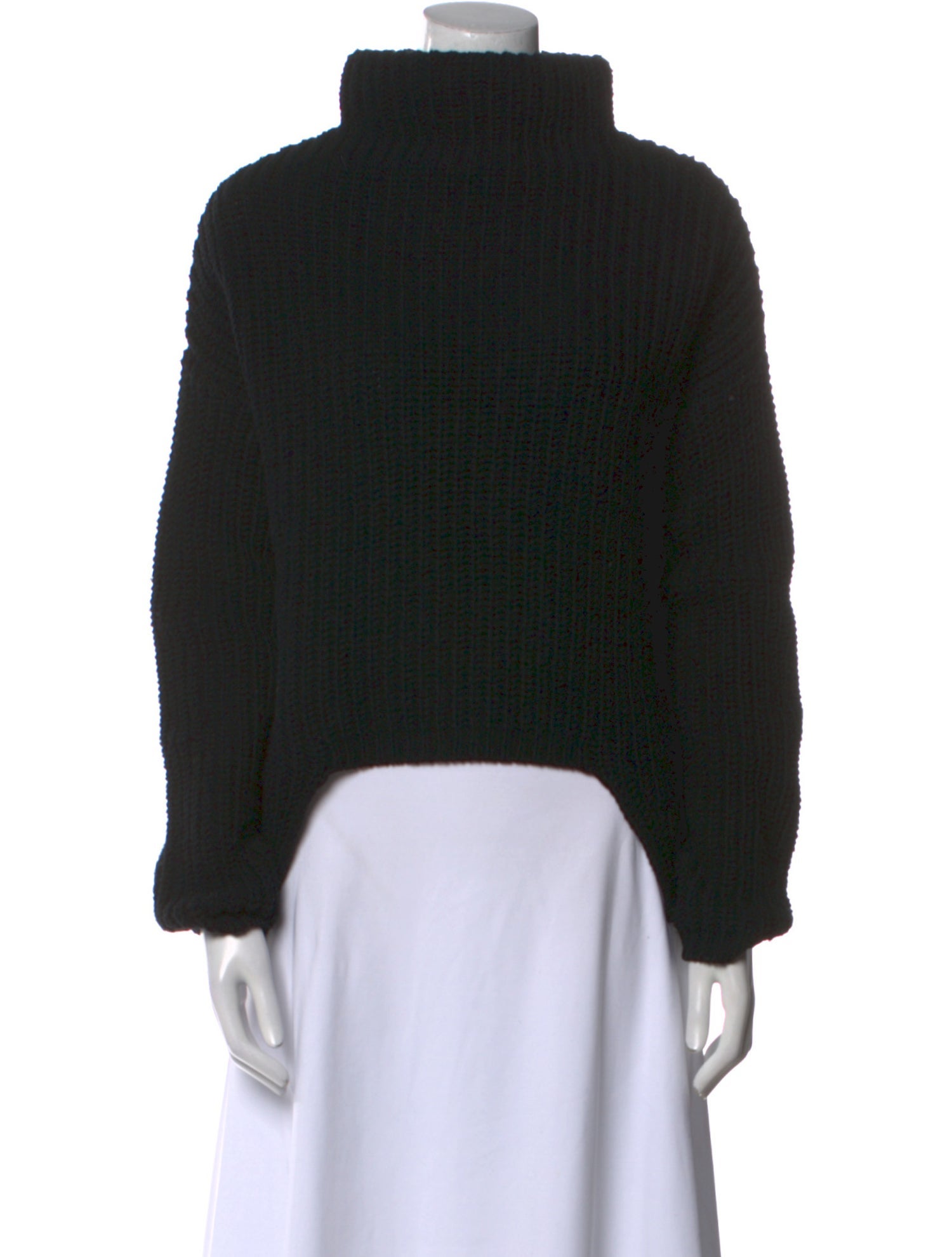 Rick Owens Virgin Wool Turtleneck Sweater