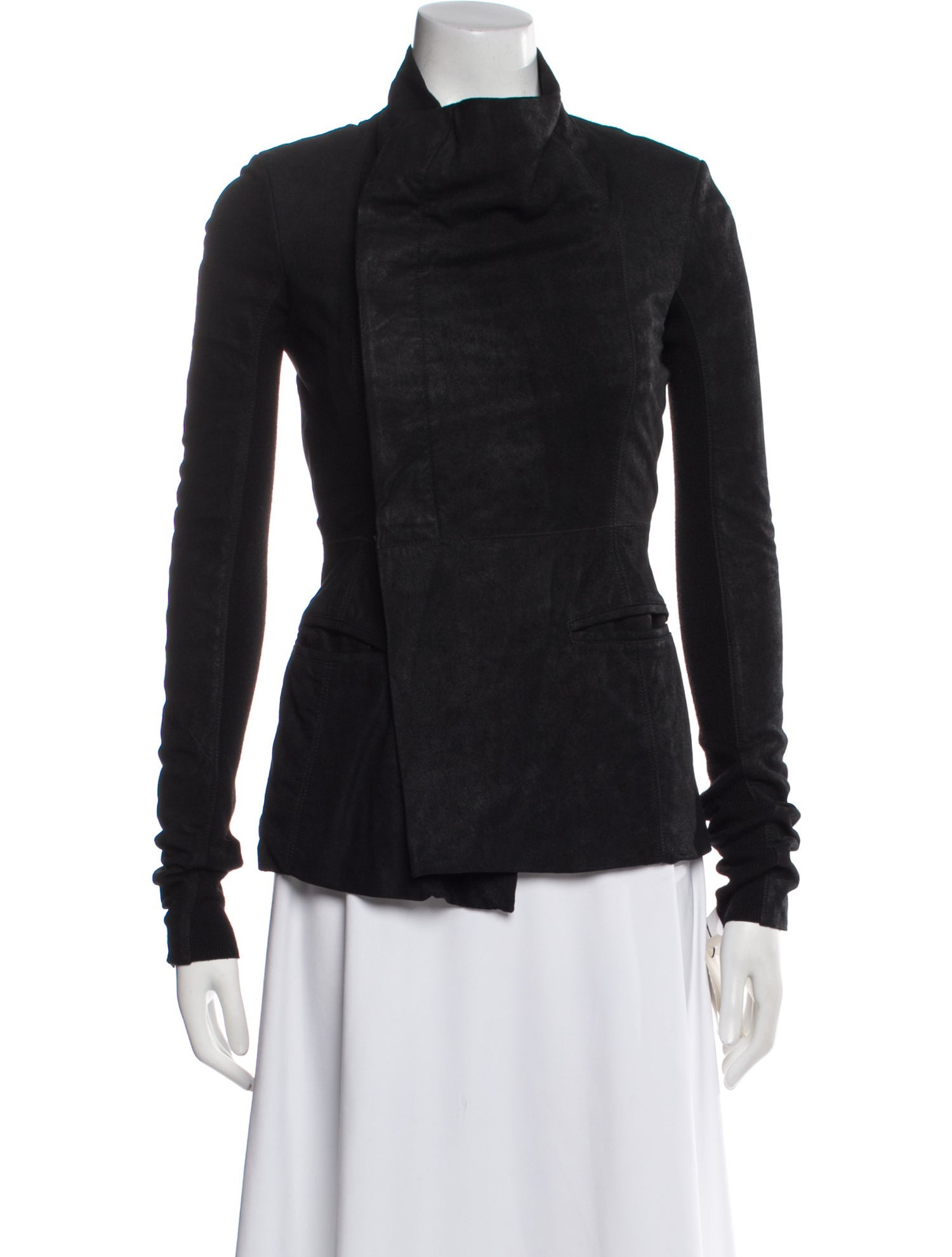 Rick Owens Lamb Leather Jacket w/ Tags