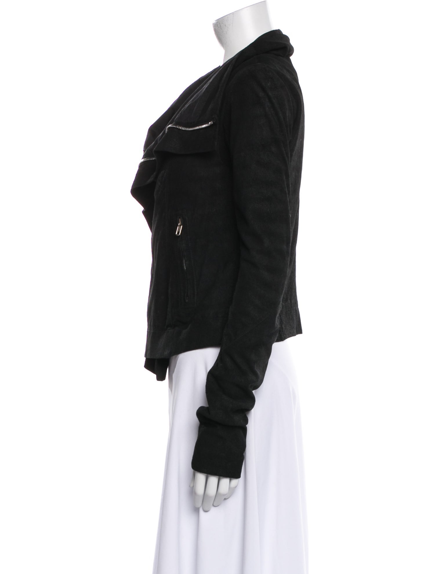 Rick Owens Wool Biker Jacket