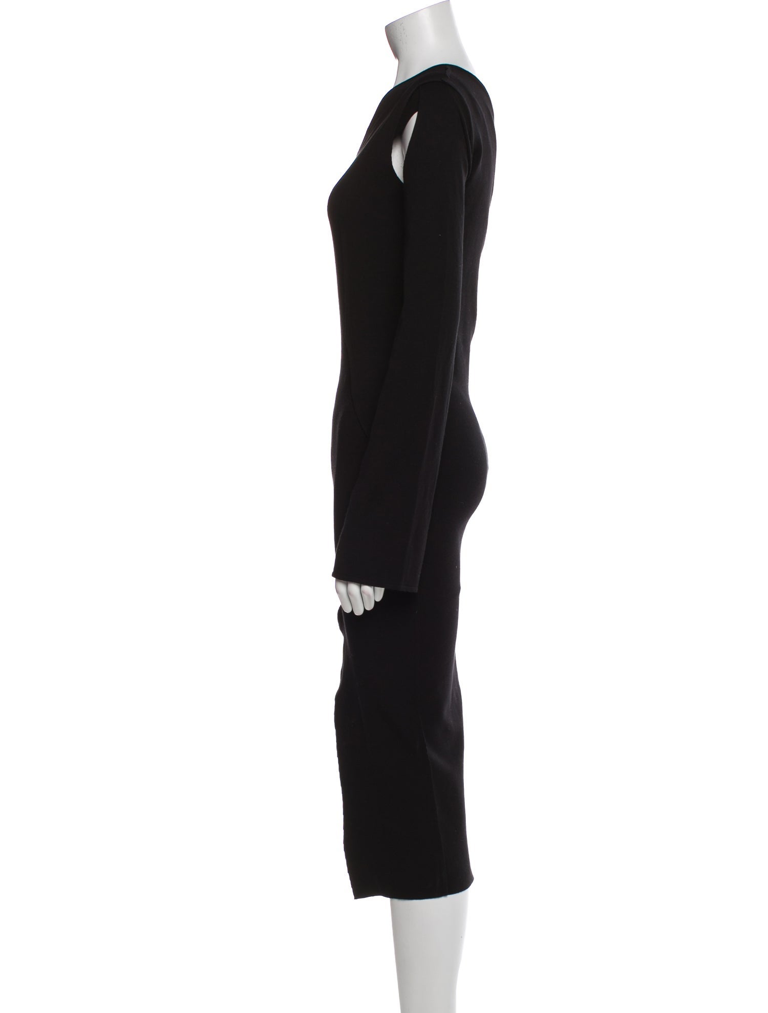 Rick Owens One-Shoulder Midi Length Dress w/ Tags