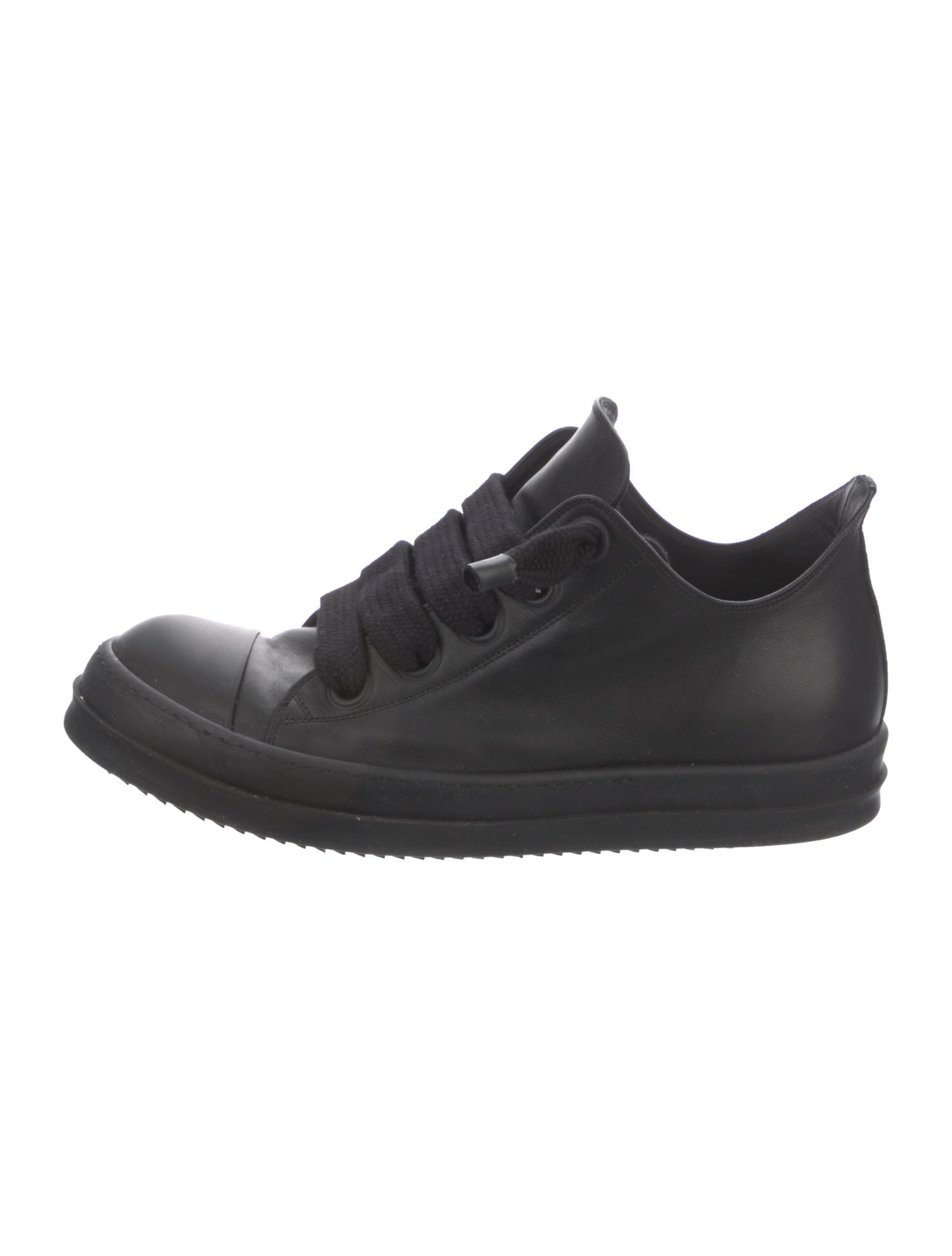 Rick Owens Leather Sneakers