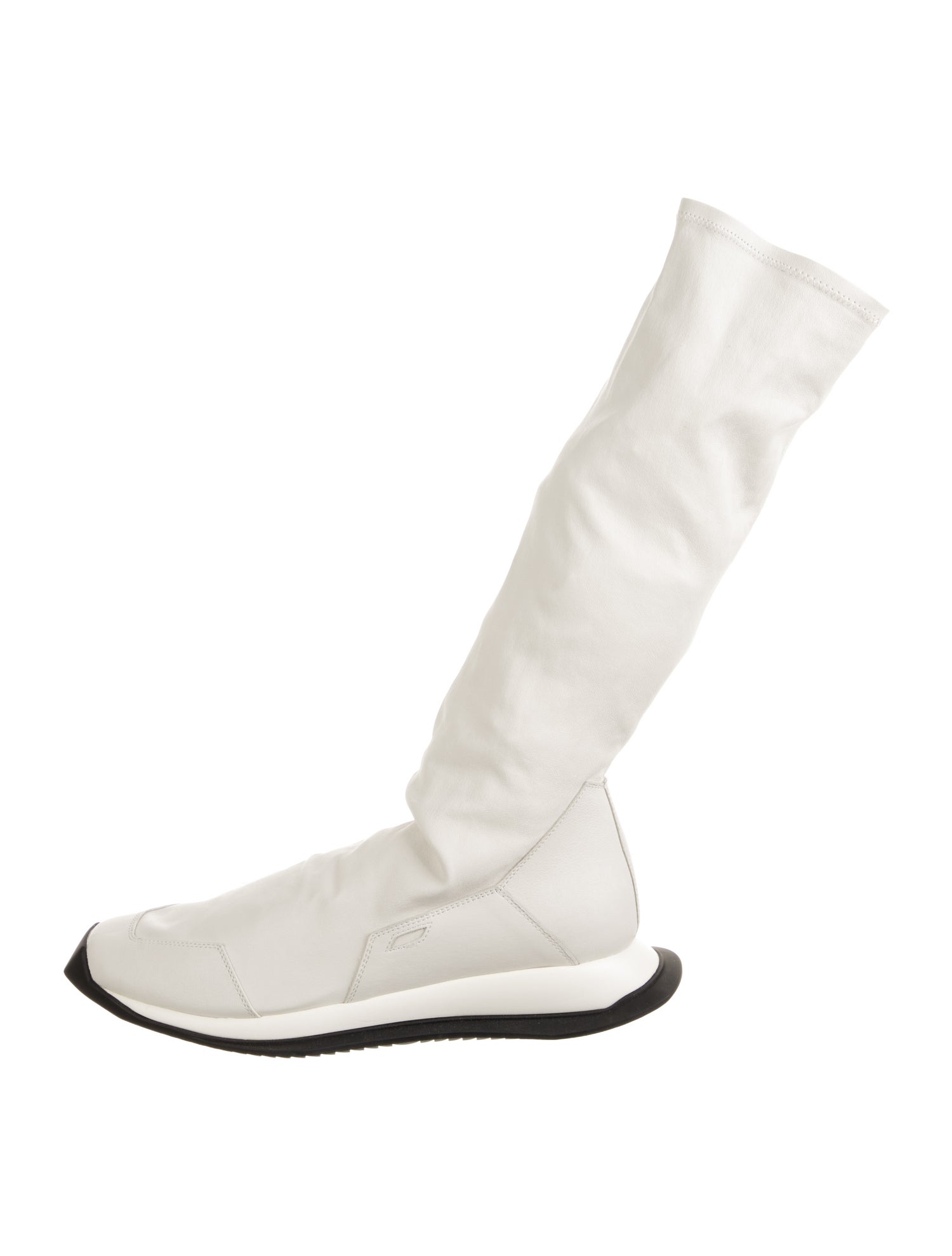 Rick Owens Leather Sock Sneakers