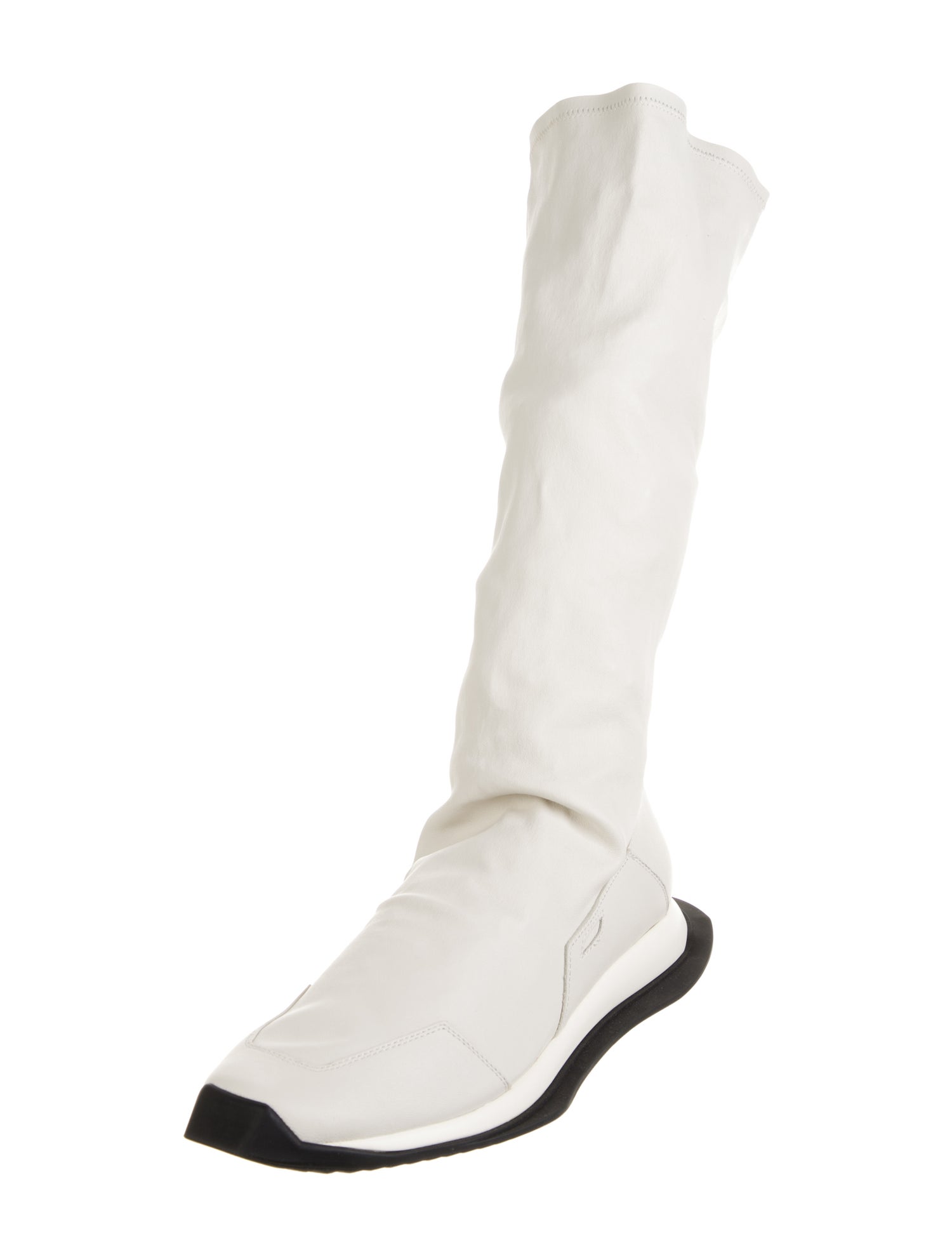 Rick Owens Leather Sock Sneakers