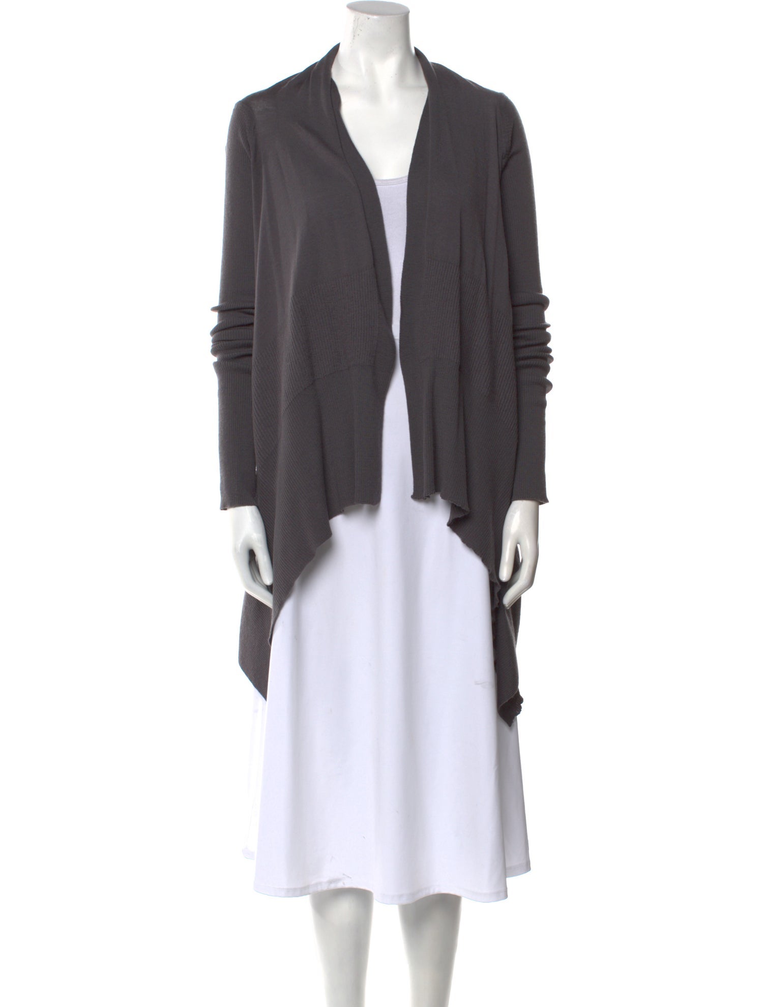 Rick Owens Virgin Wool V-Neck Tunic