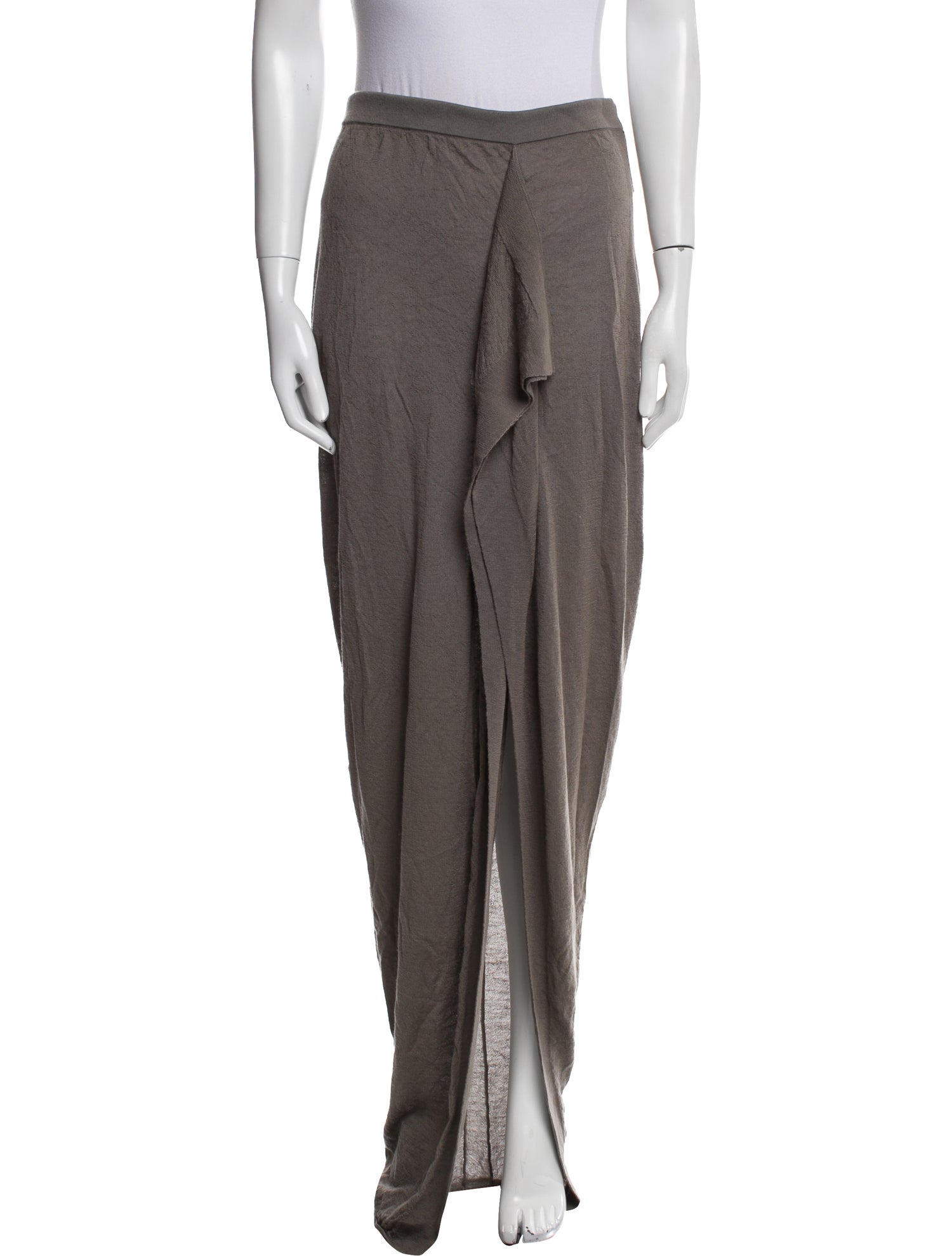 Rick Owens Cashmere Long Skirt w/ Tags