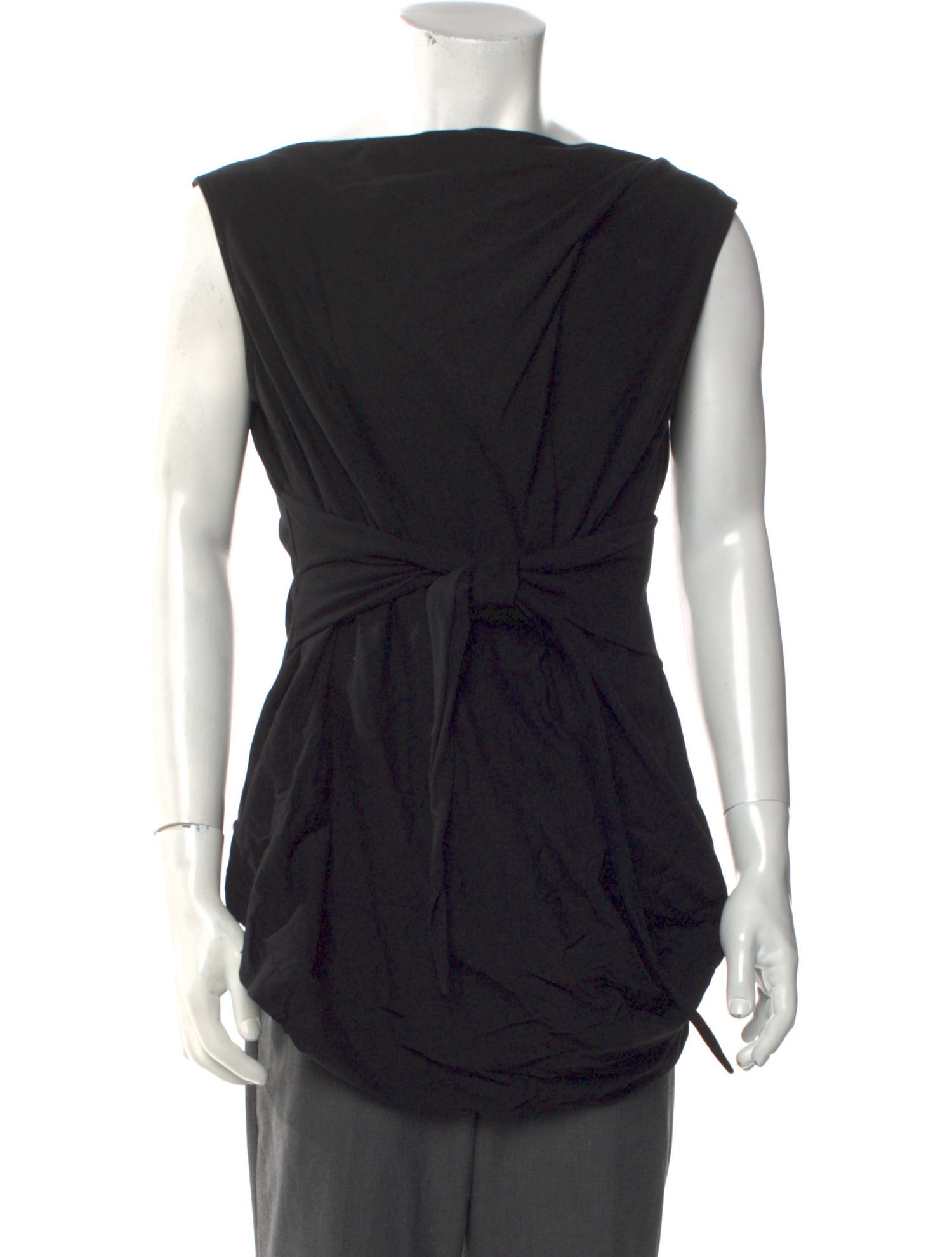 Rick Owens Scoop Neck Sleeveless Tank