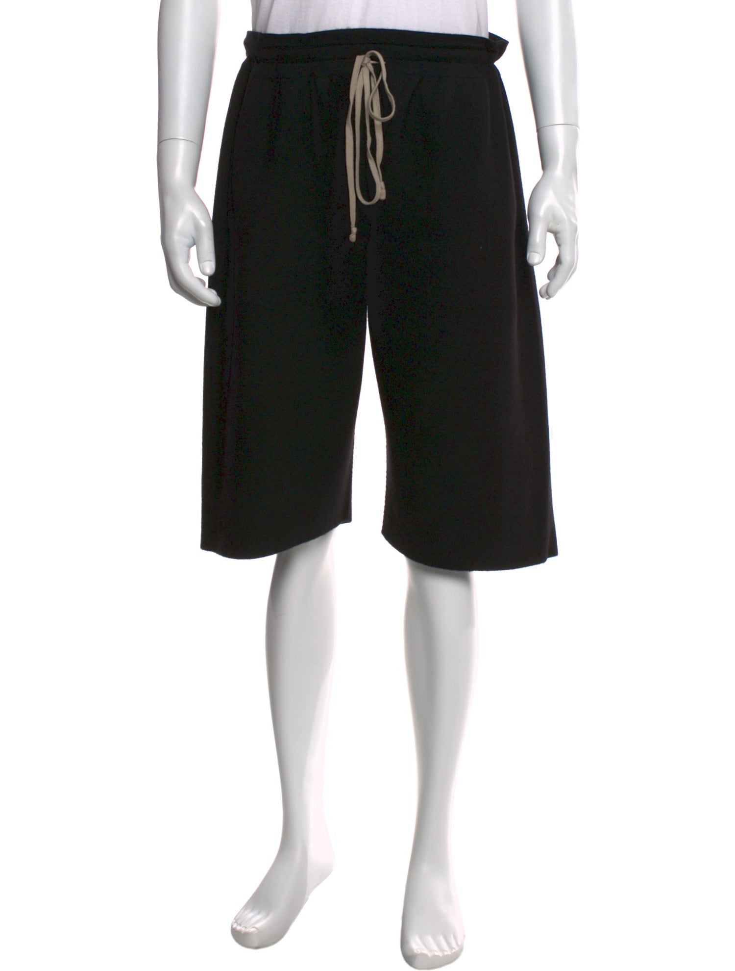 Rick Owens Cashmere Jogger Shorts