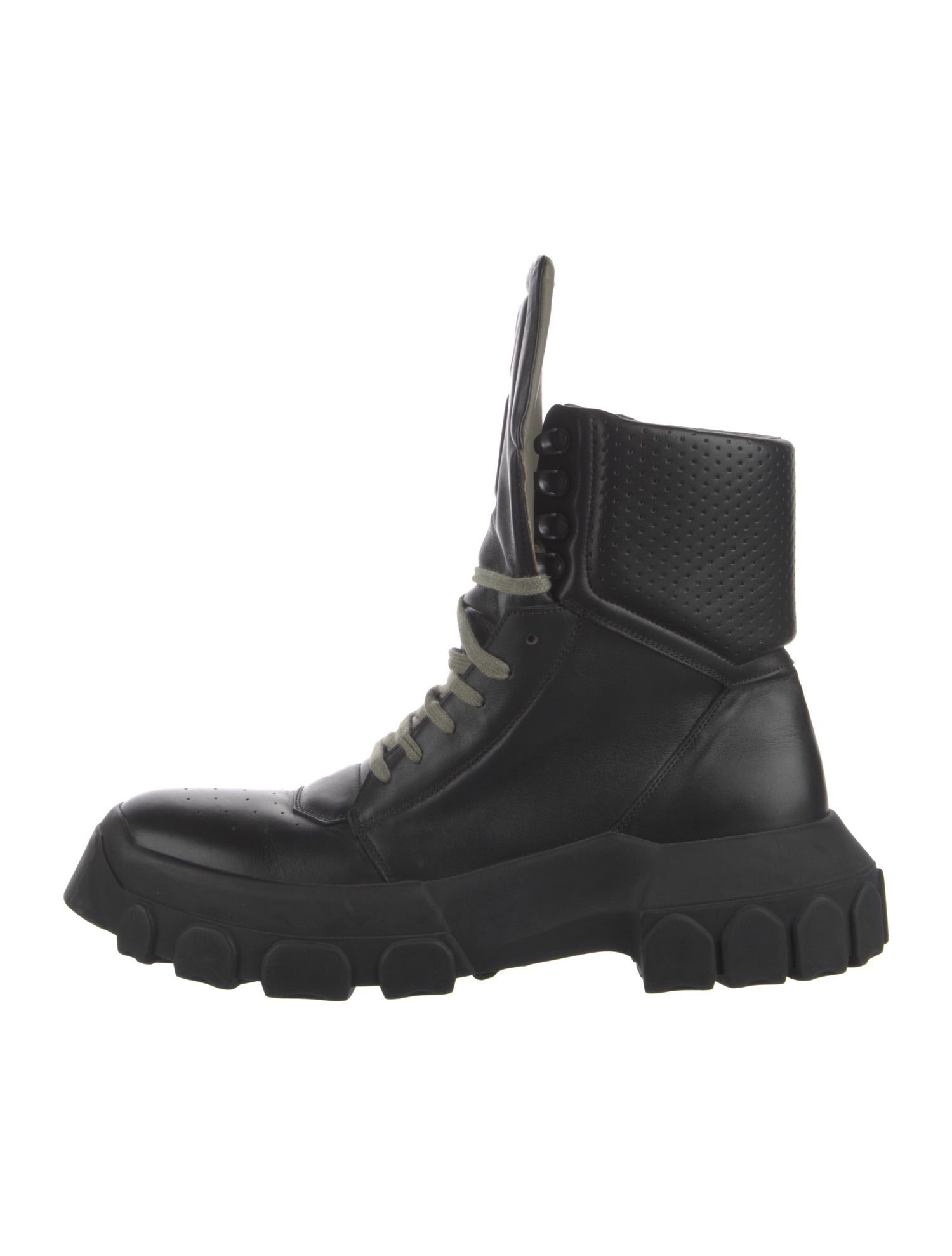 Rick Owens Leather Sneakers