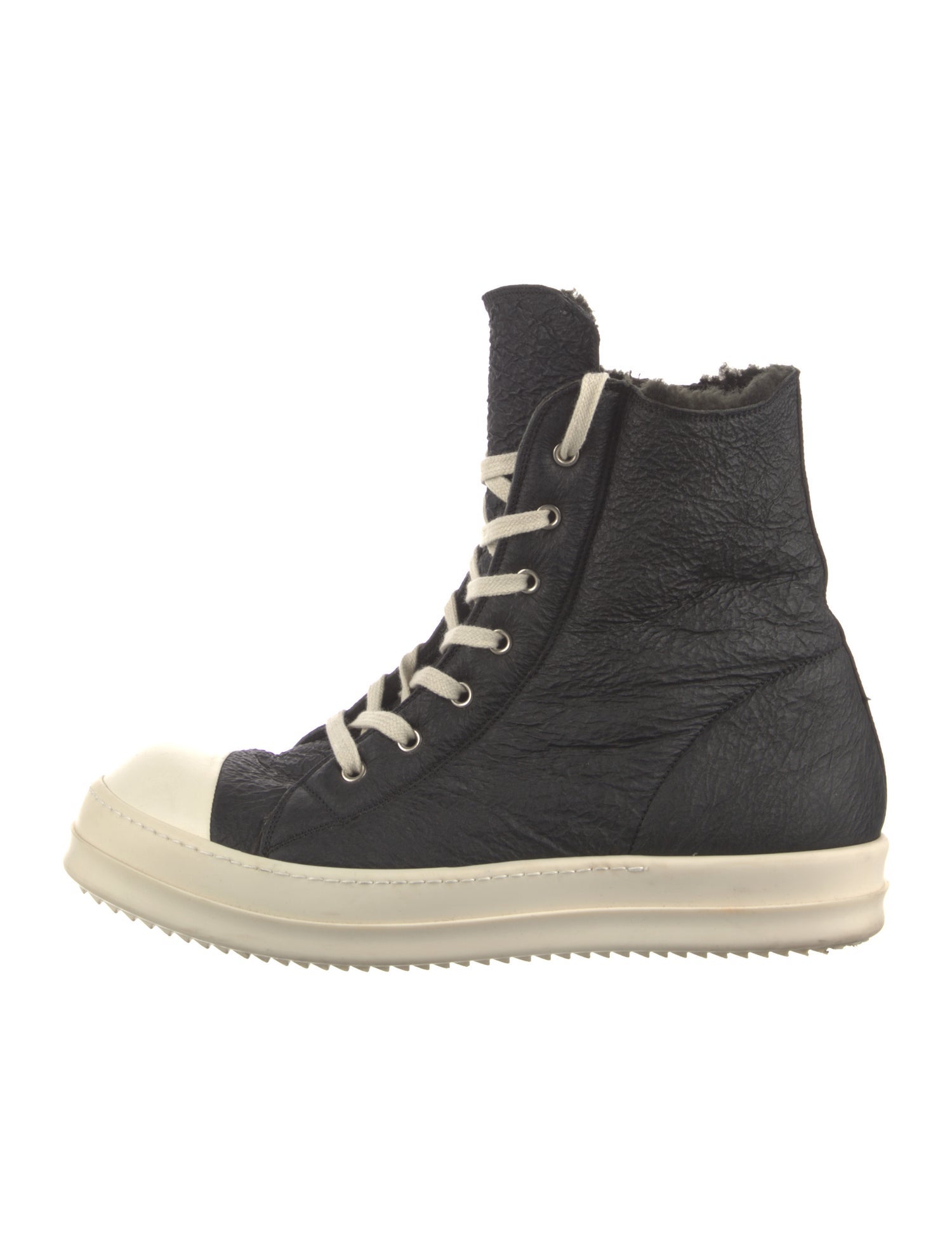 Rick Owens Leather Sneakers