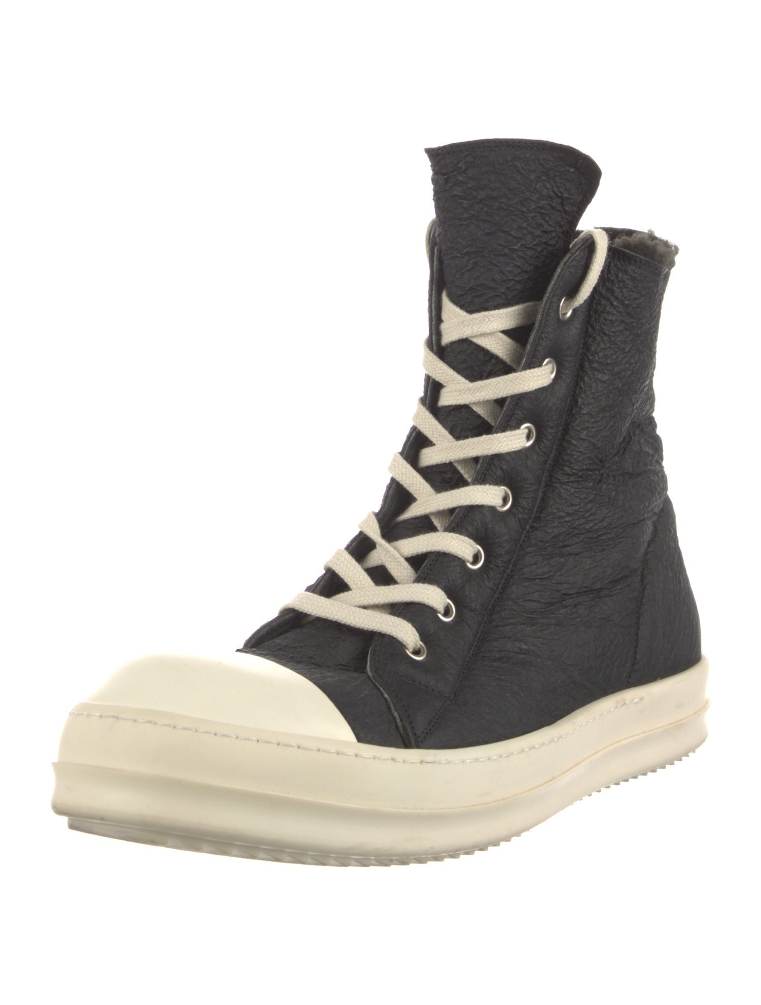 Rick Owens Leather Sneakers