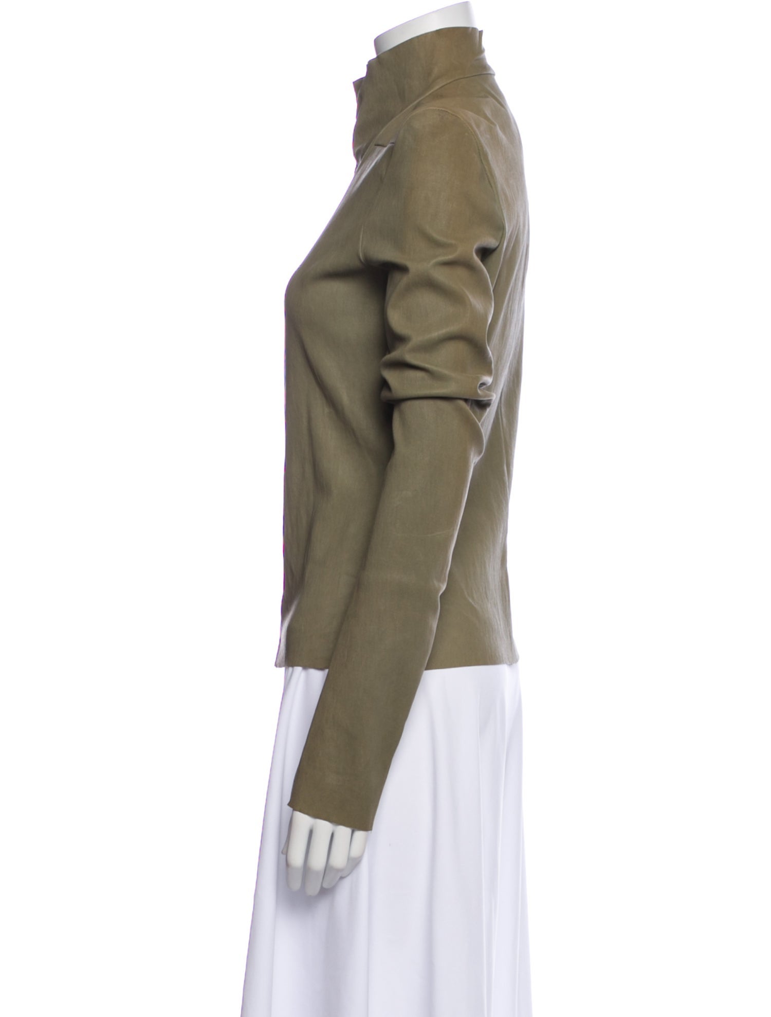 Rick Owens Lamb Leather Biker Jacket