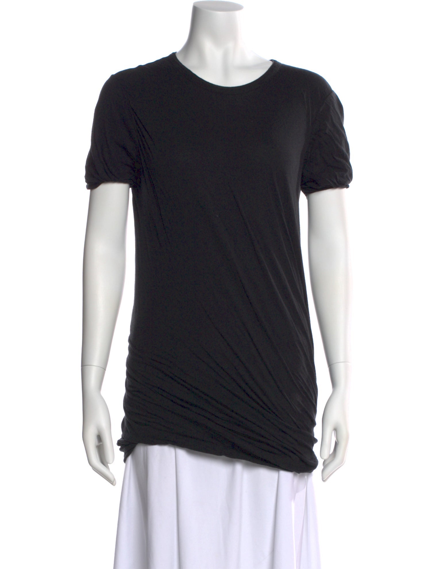 Rick Owens Crew Neck Short Sleeve T-Shirt