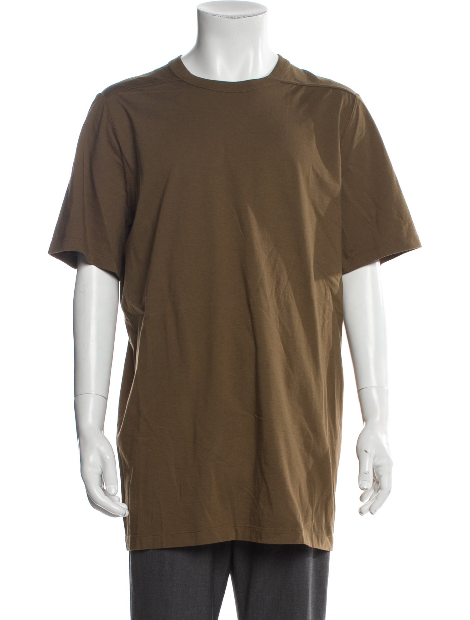 Rick Owens Crew Neck Short Sleeve T-Shirt