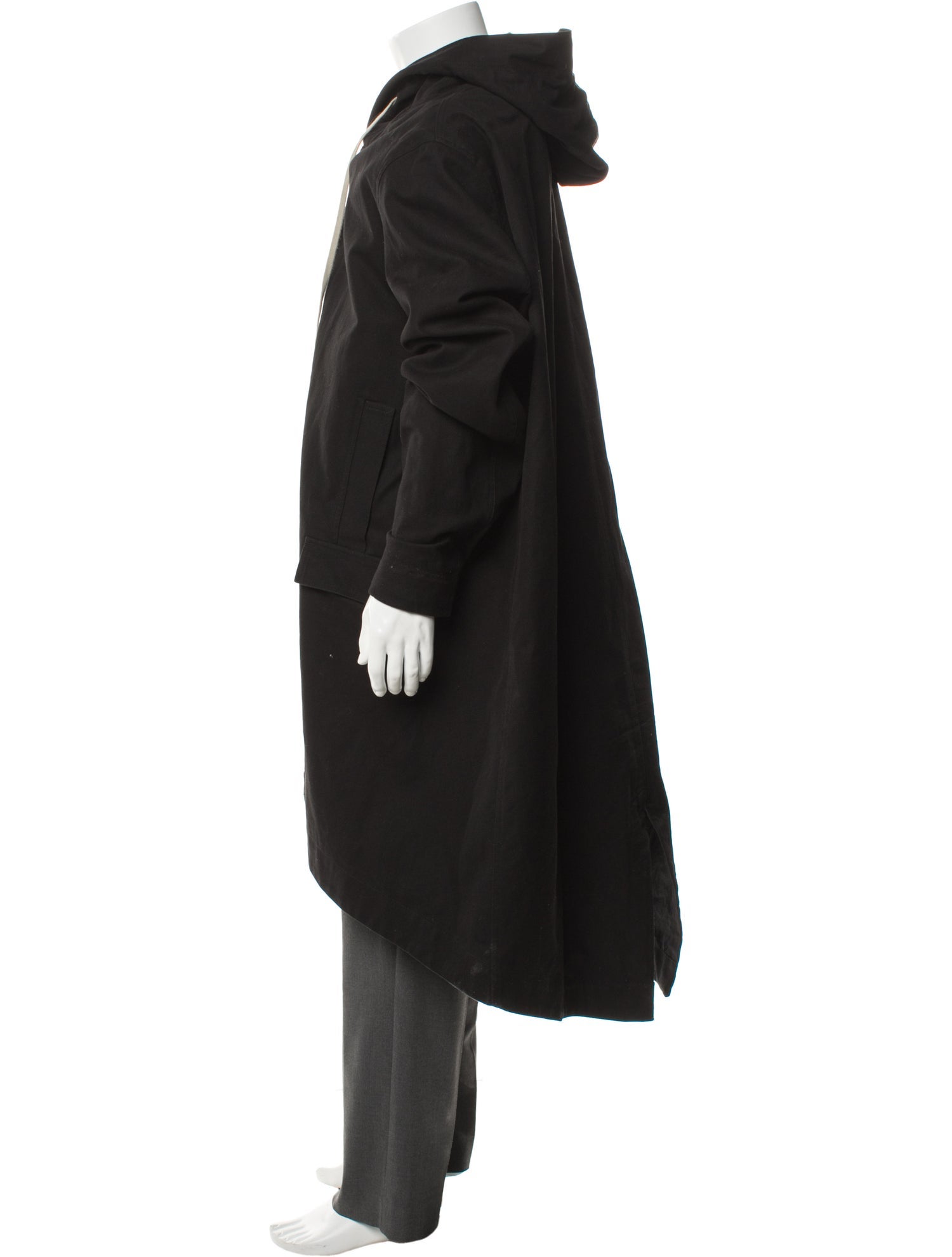 Rick Owens Drkshdw 2021 Jumbo Fishtail Parka