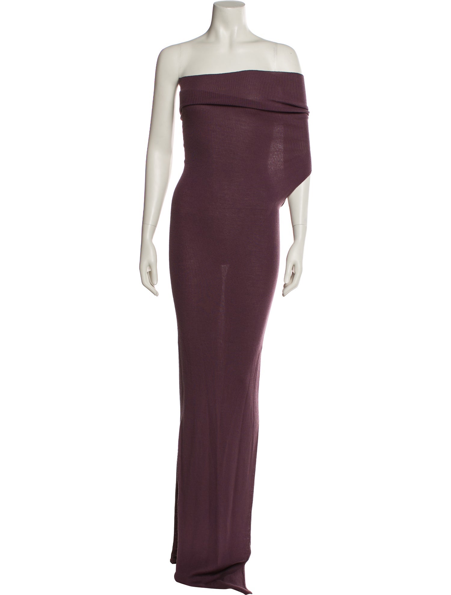 Rick Owens Virgin Wool Long Dress