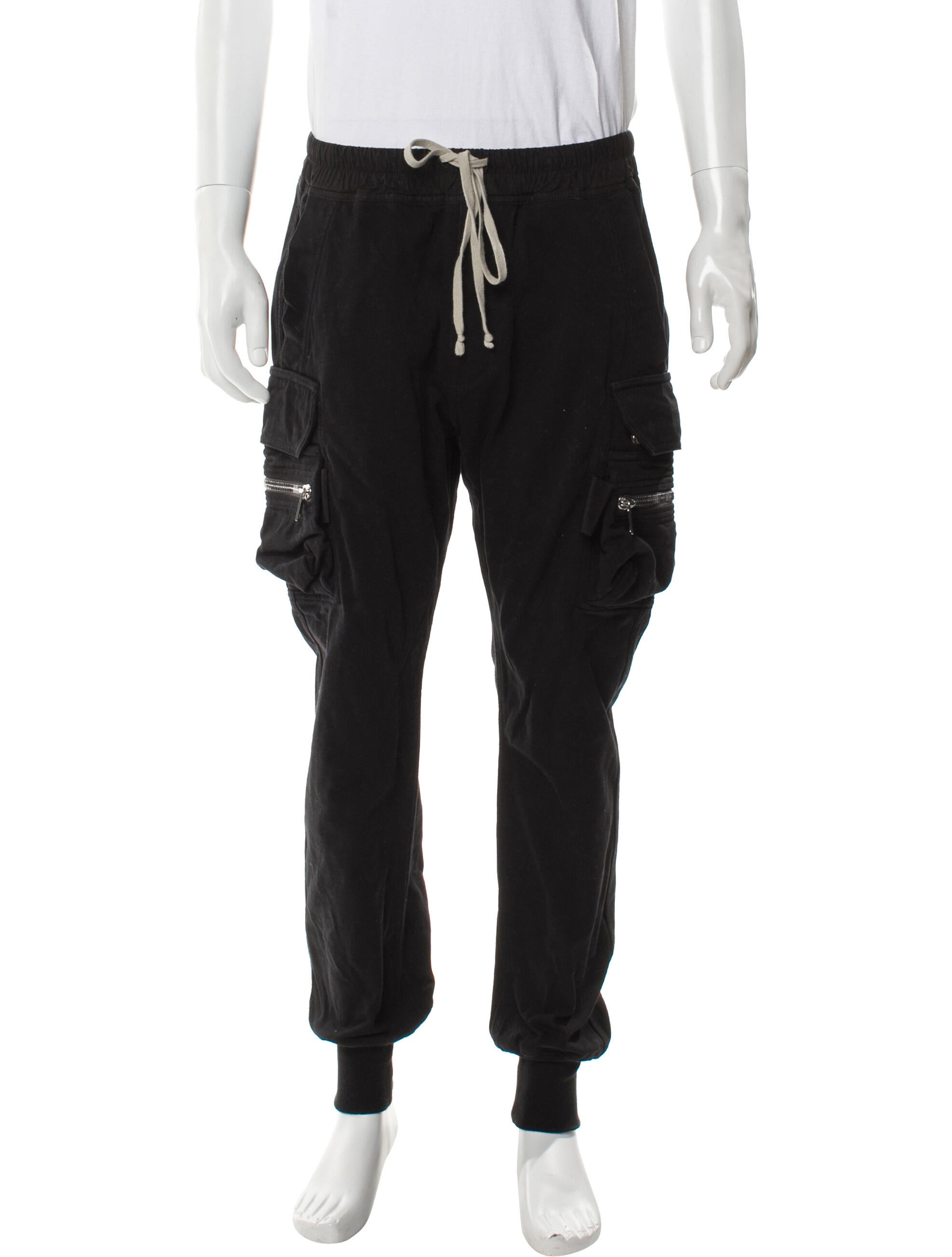 Rick Owens Graphic Print Cargo Pants