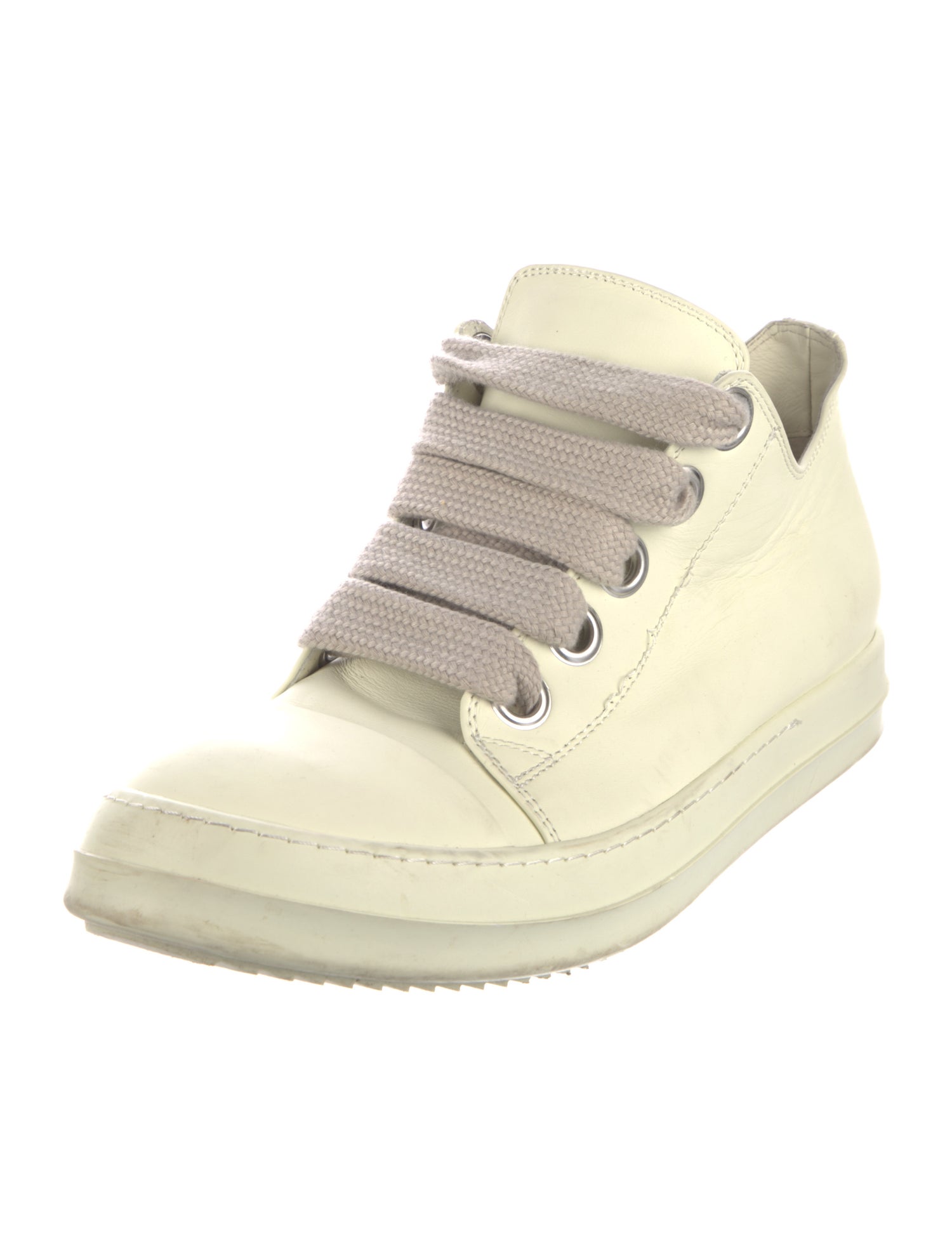 Rick Owens Leather Sneakers