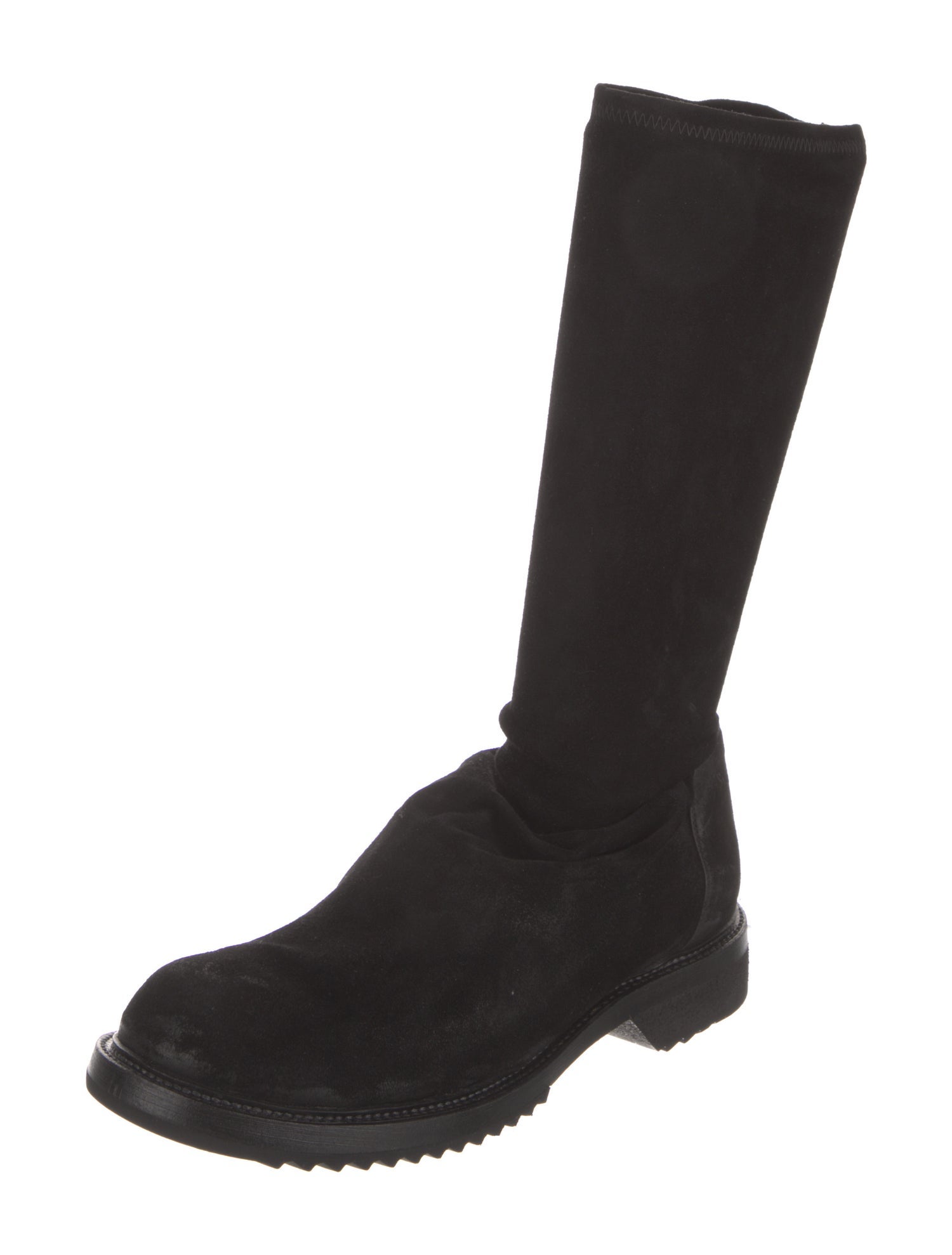 Rick Owens Leather Boots