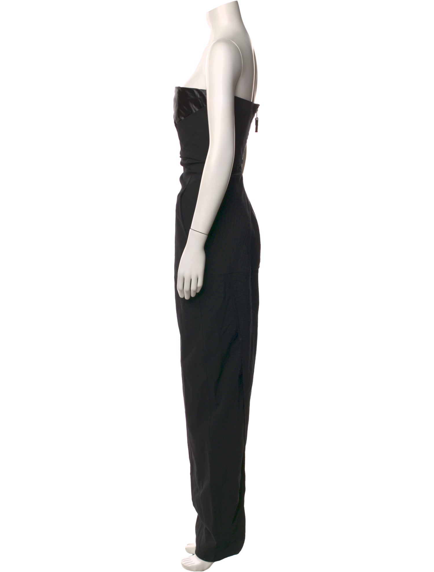 Rick Owens Strapless Long Dress