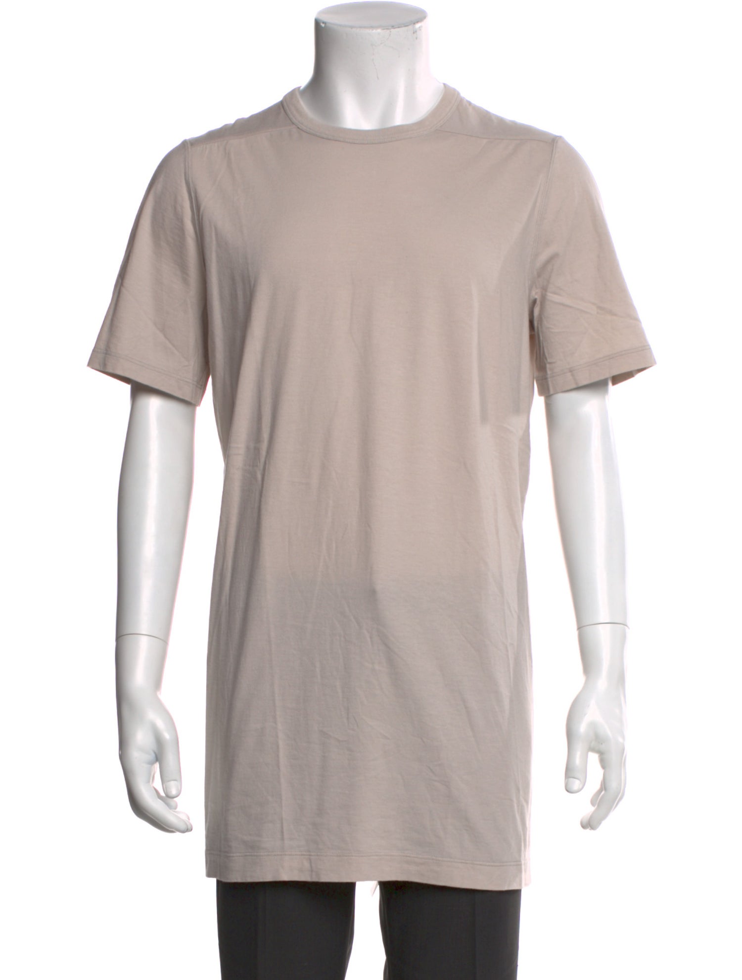 Rick Owens Crew Neck Short Sleeve T-Shirt