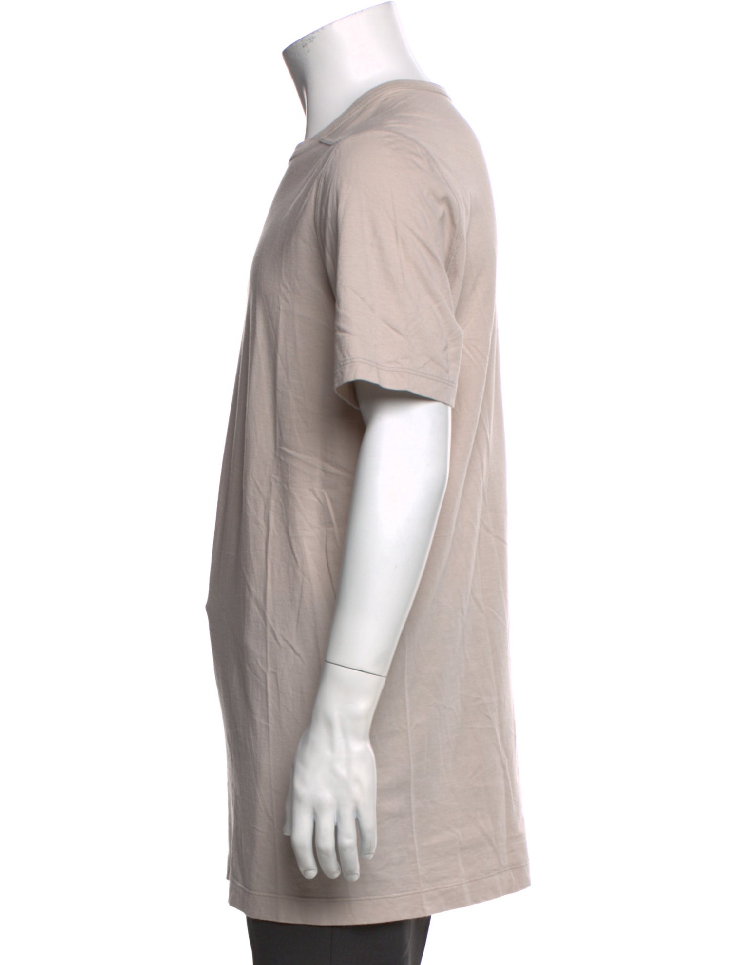 Rick Owens Crew Neck Short Sleeve T-Shirt