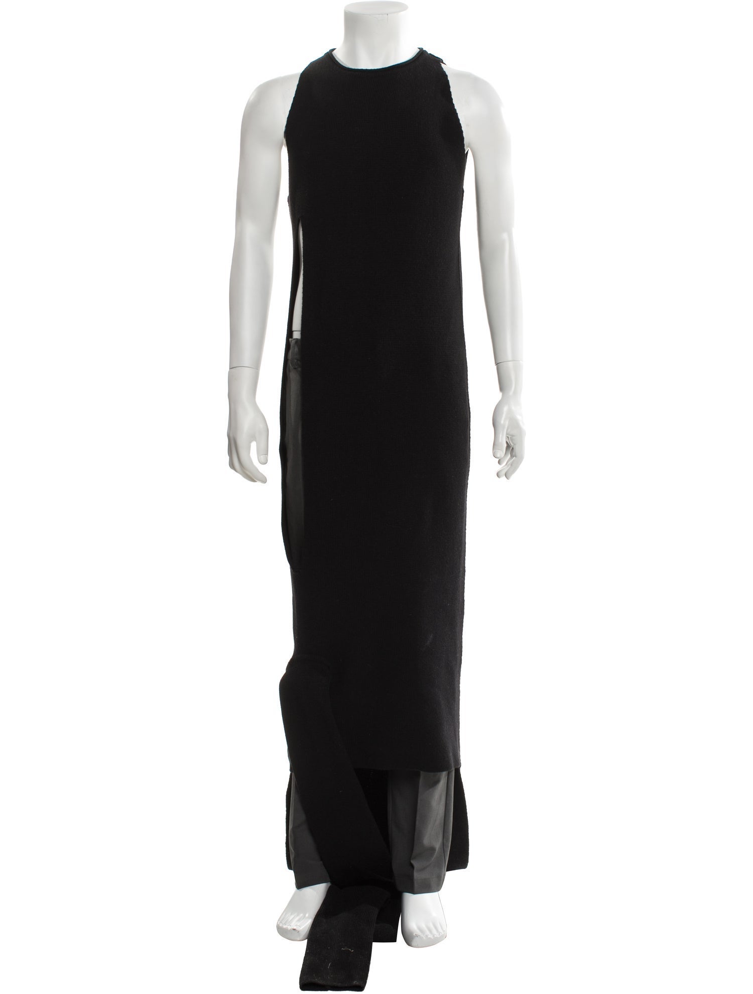 Rick Owens Cashmere Crew Neck Sweater Vest