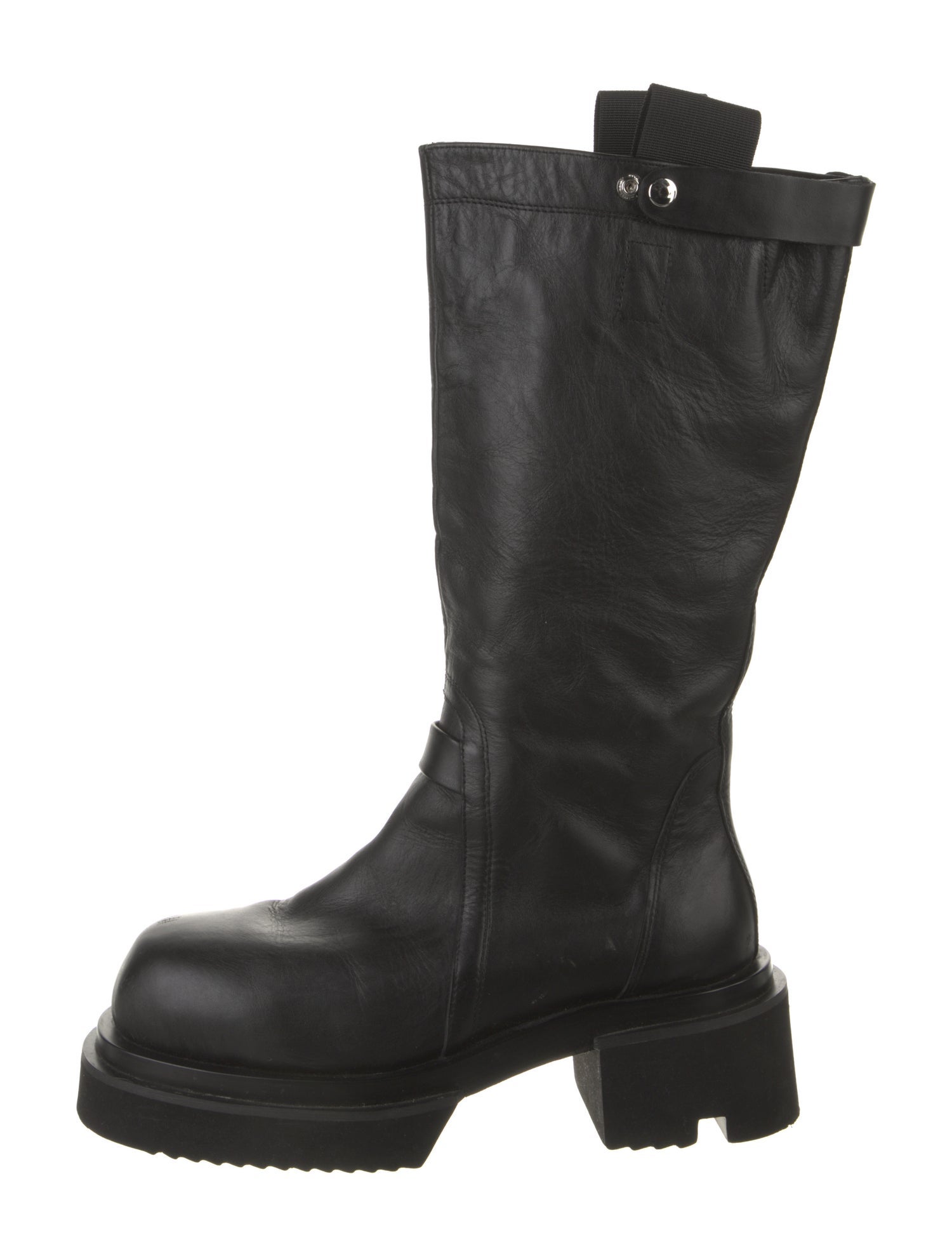 Rick Owens Leather Boots