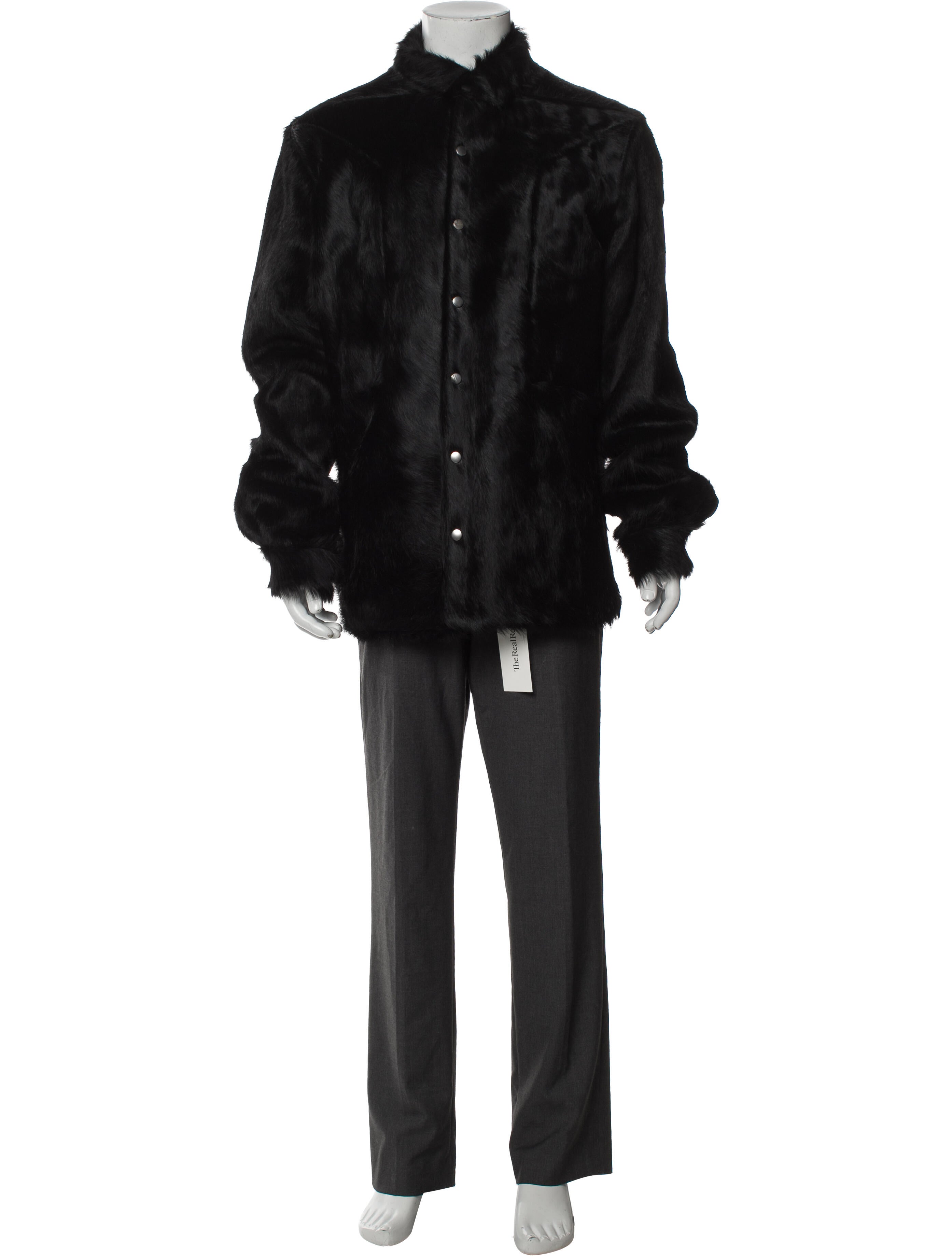 Rick Owens Calf Leather Parka w/ Tags