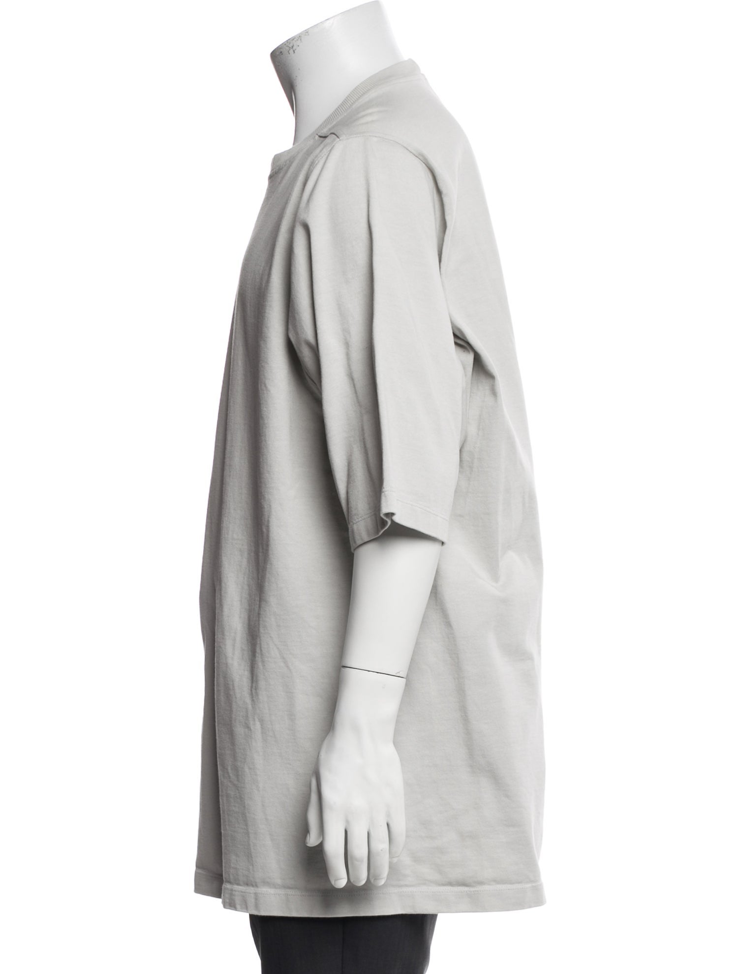 Rick Owens Crew Neck Short Sleeve T-Shirt