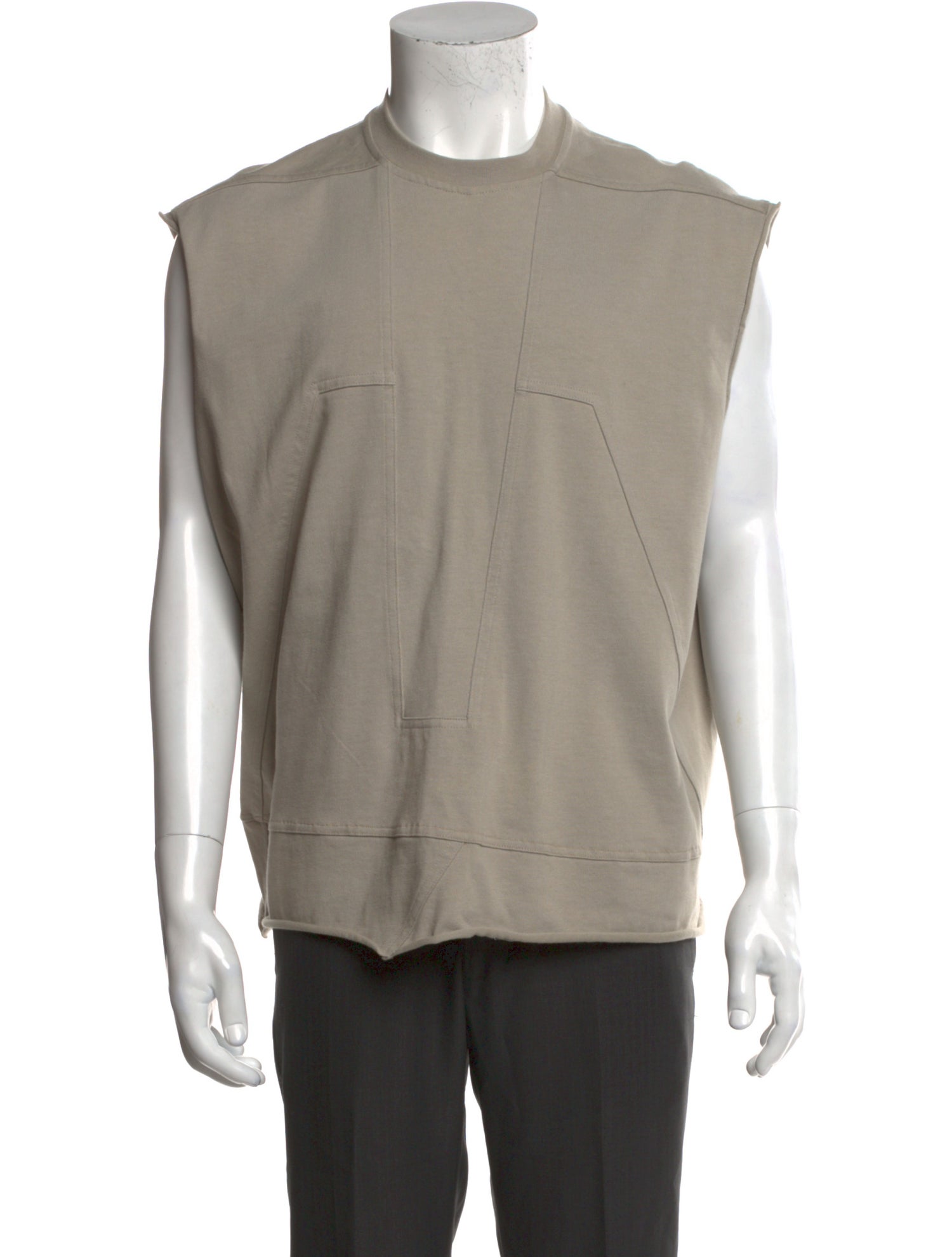 Rick Owens Crew Neck Short Sleeve T-Shirt