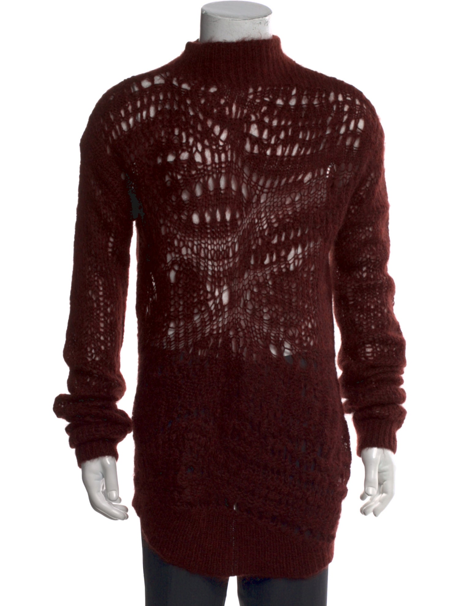 Rick Owens 2017 Mohair Cardigan