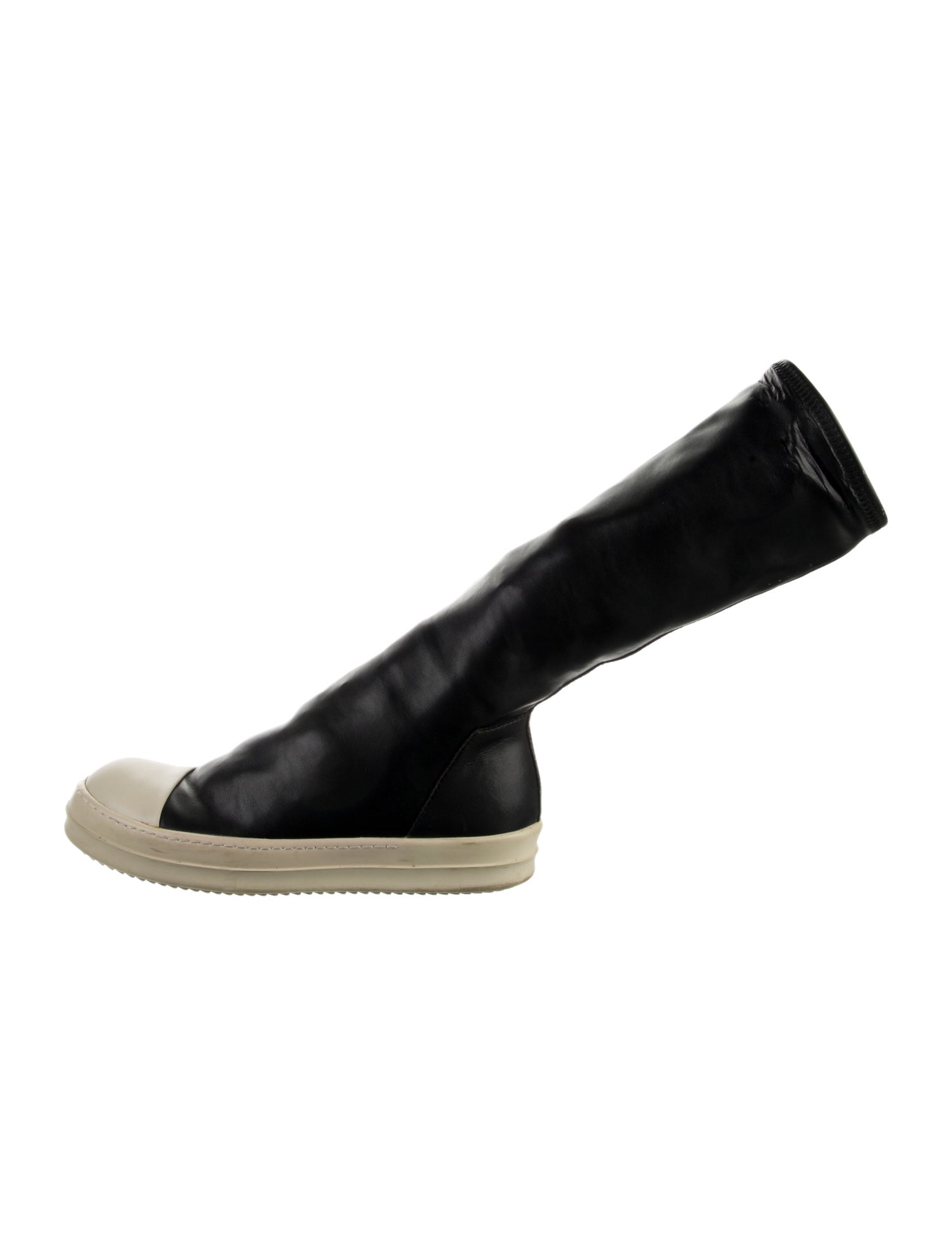 Rick Owens Leather Boots