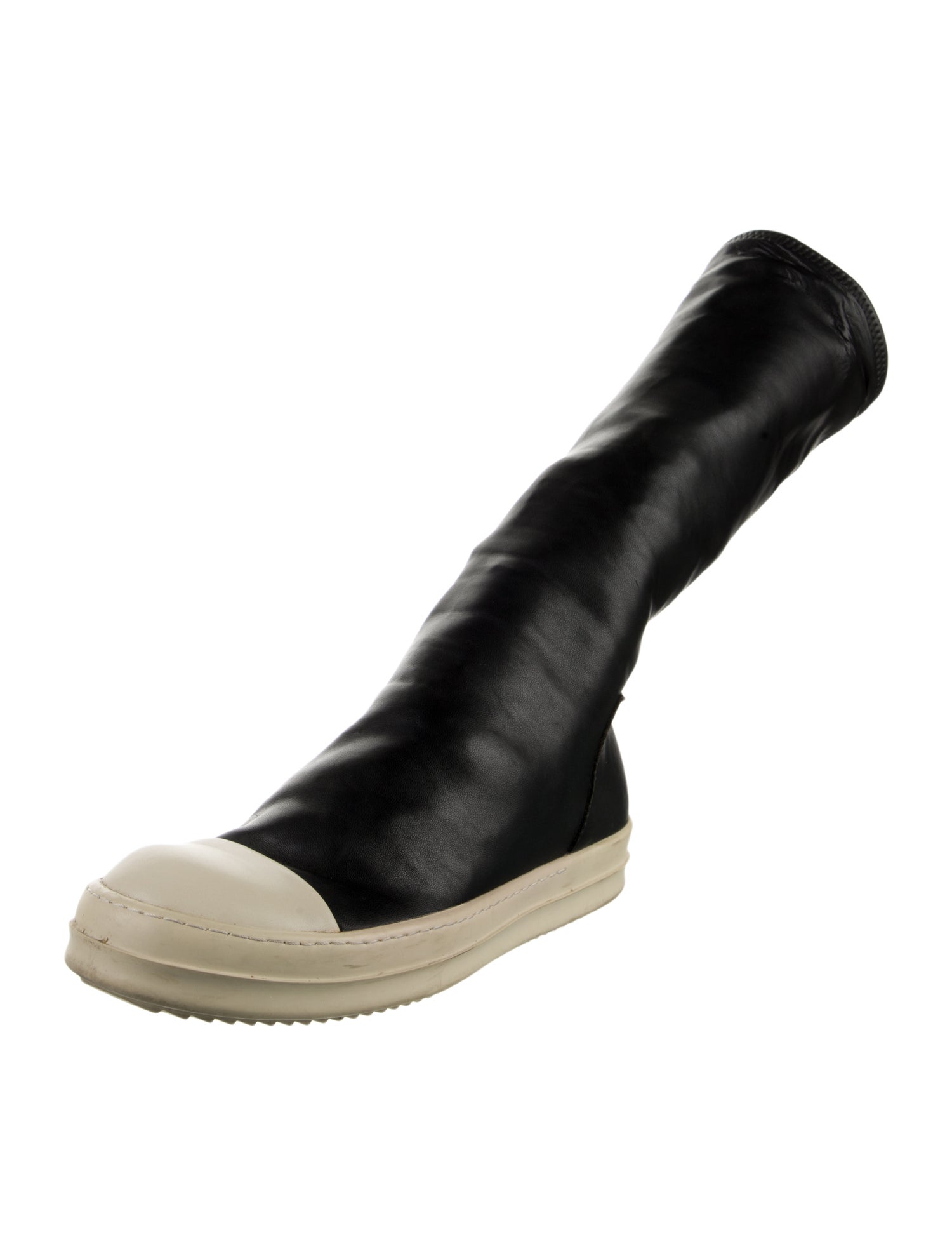 Rick Owens Leather Boots