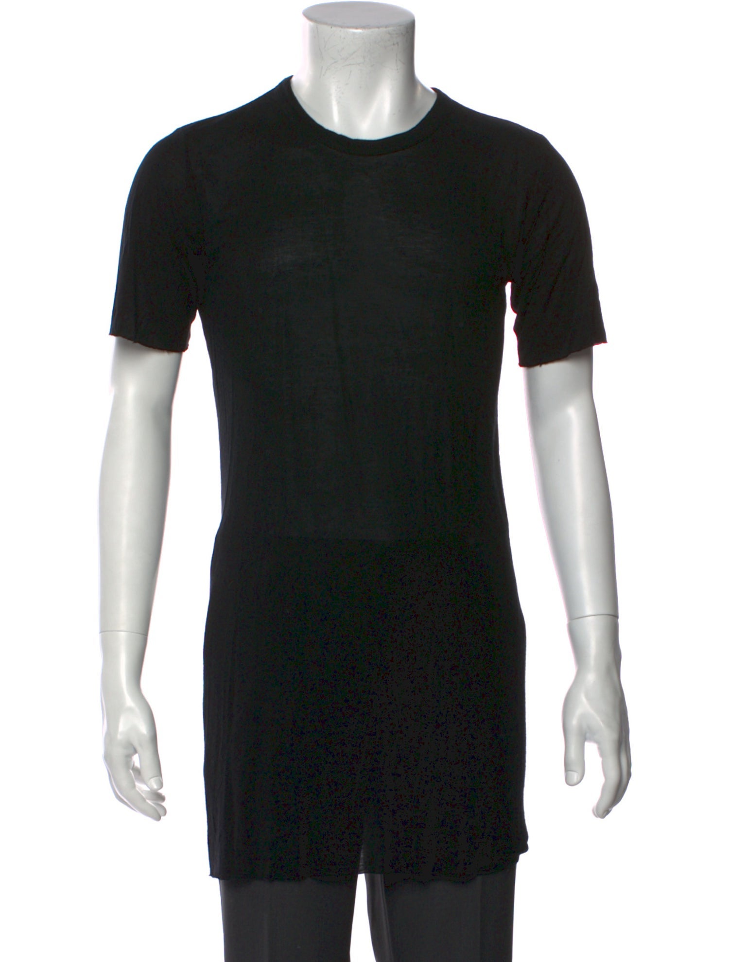 Rick Owens Crew Neck Short Sleeve T-Shirt