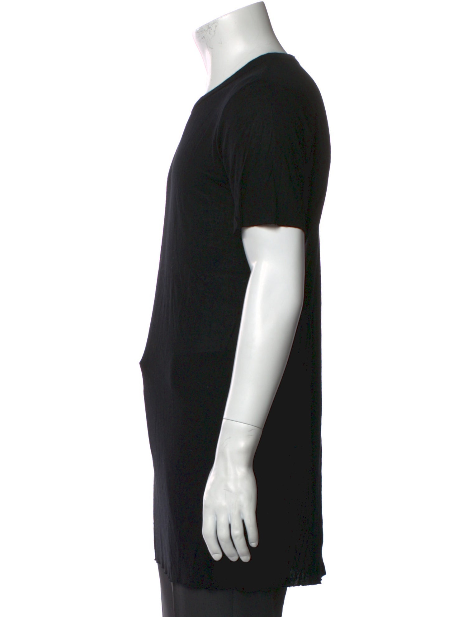 Rick Owens Crew Neck Short Sleeve T-Shirt