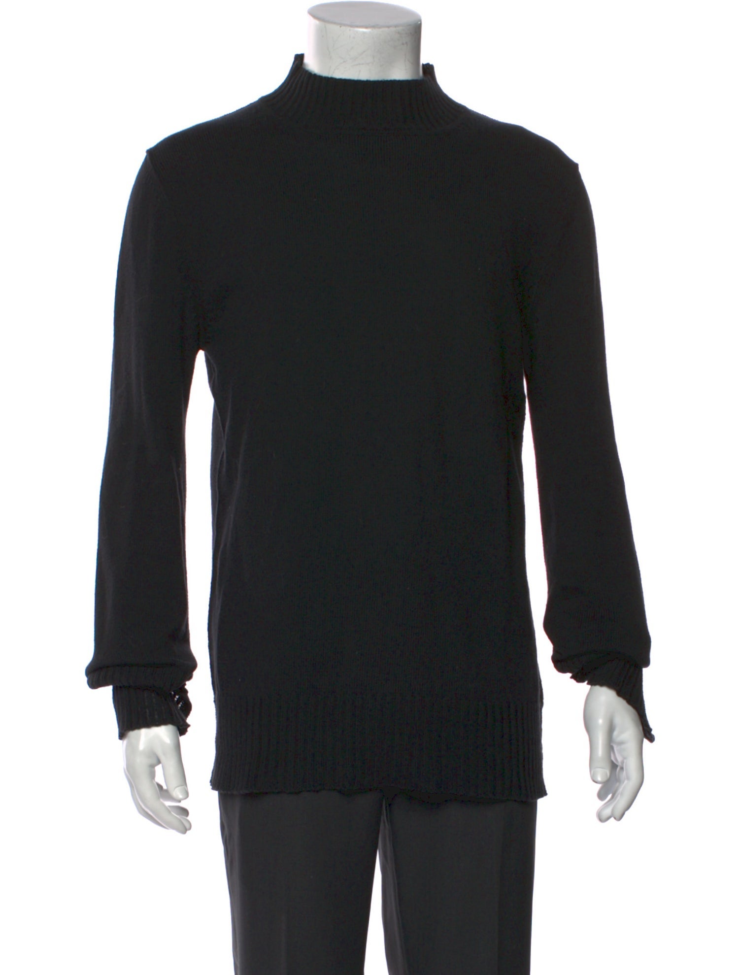 Rick Owens Turtleneck Long Sleeve Pullover