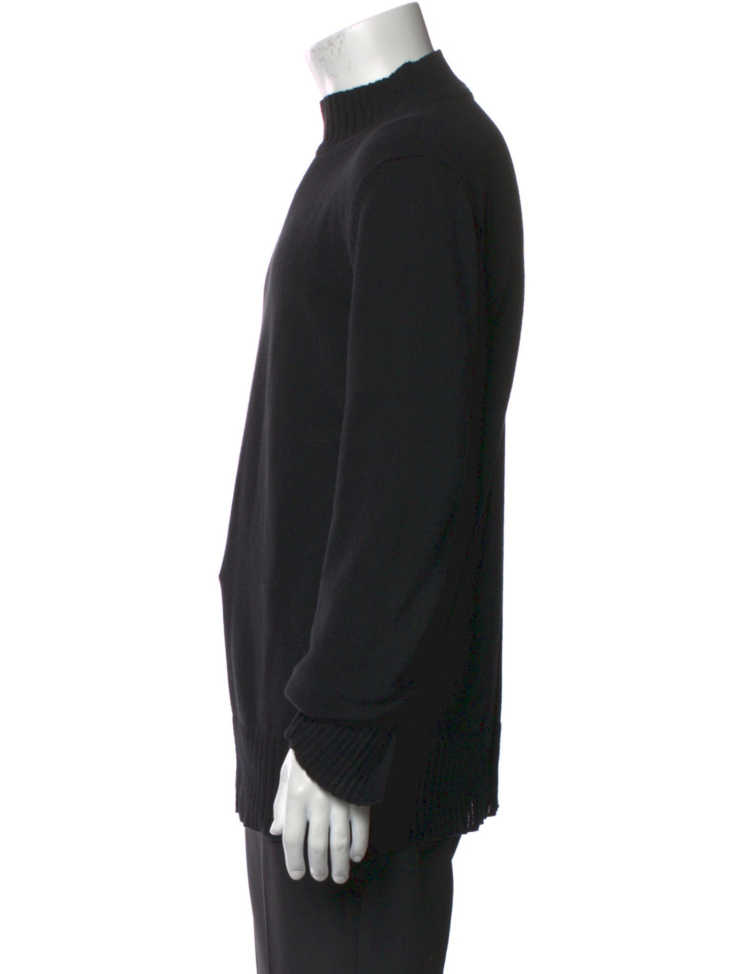 Rick Owens Turtleneck Long Sleeve Pullover