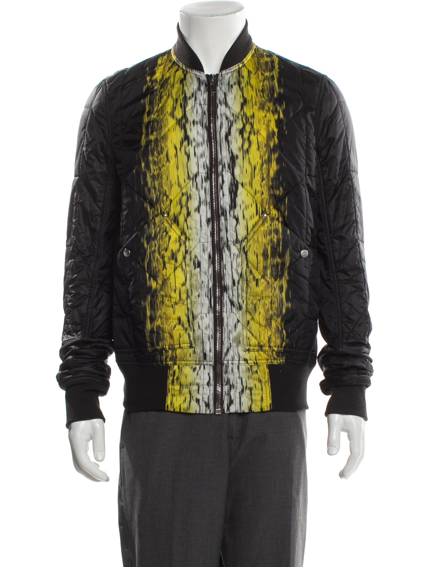 Rick Owens Graphic Print Bomber Jacket