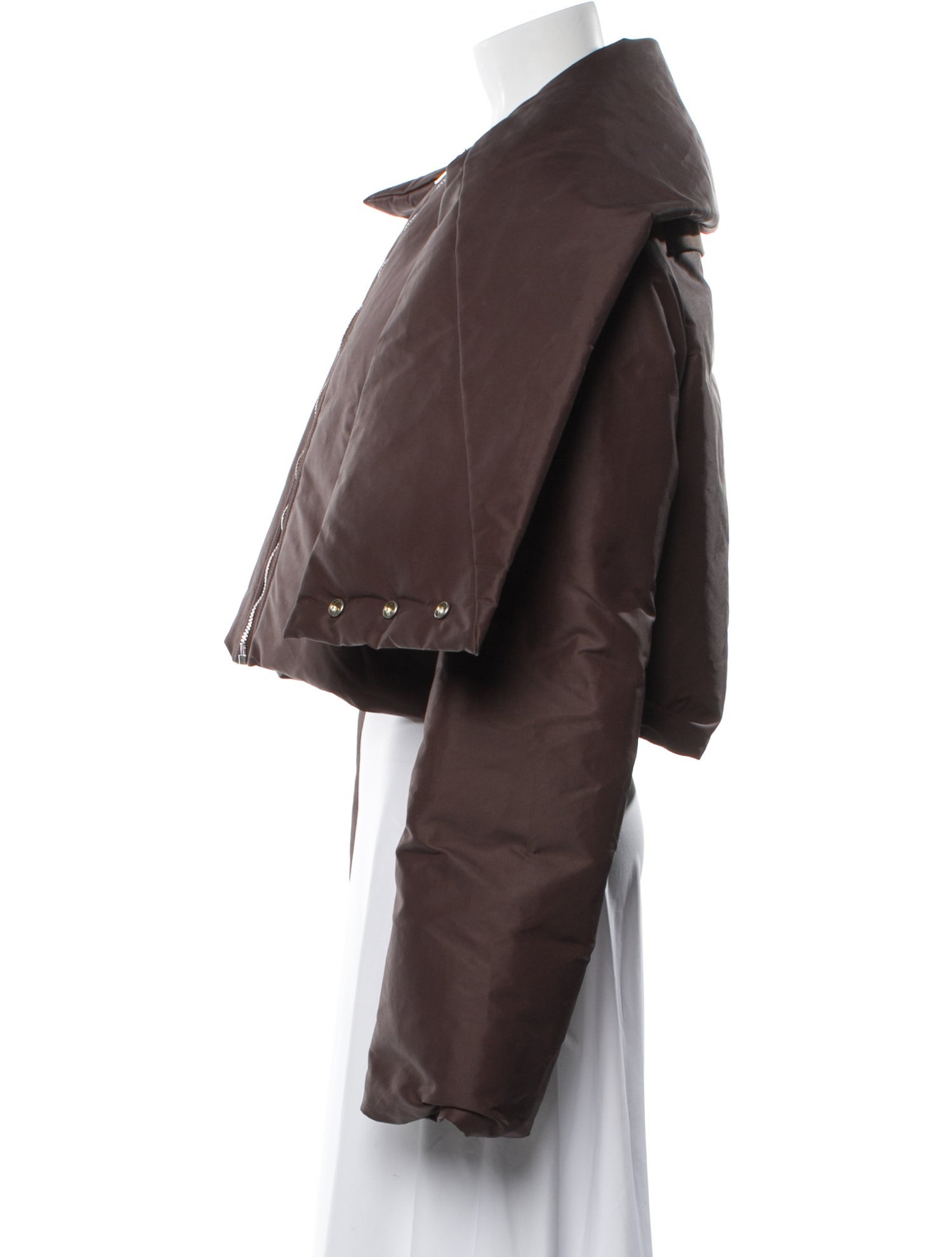 Rick Owens 2018 'Sisyphus' Funnel Necked Down Jacket