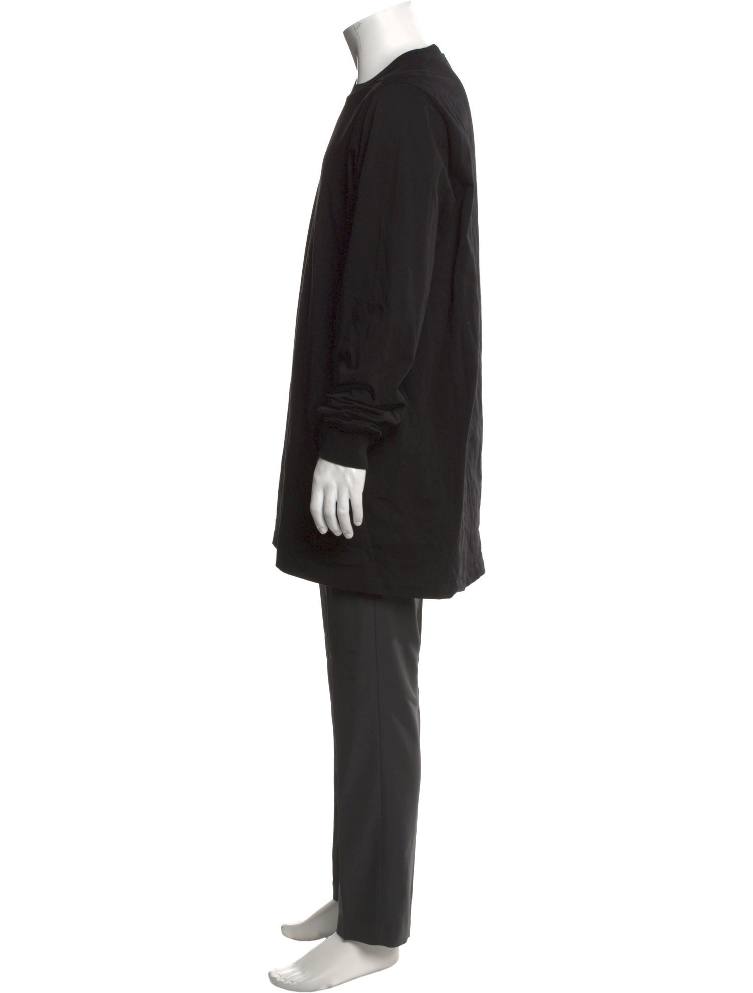 Rick Owens Crew Neck Long Sleeve Jersey w/ Tags