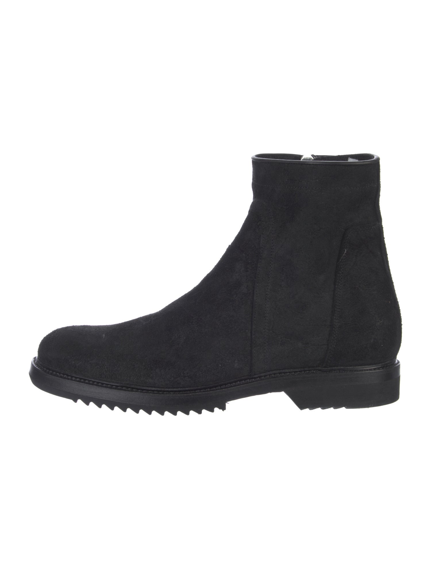 Rick Owens Suede Boots