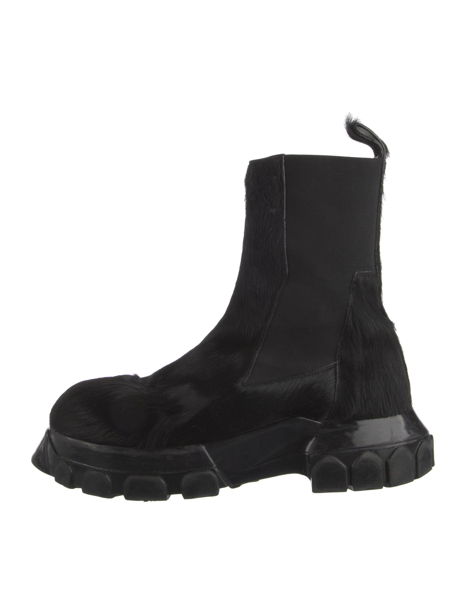 Rick Owens Ponyhair Chelsea Boots