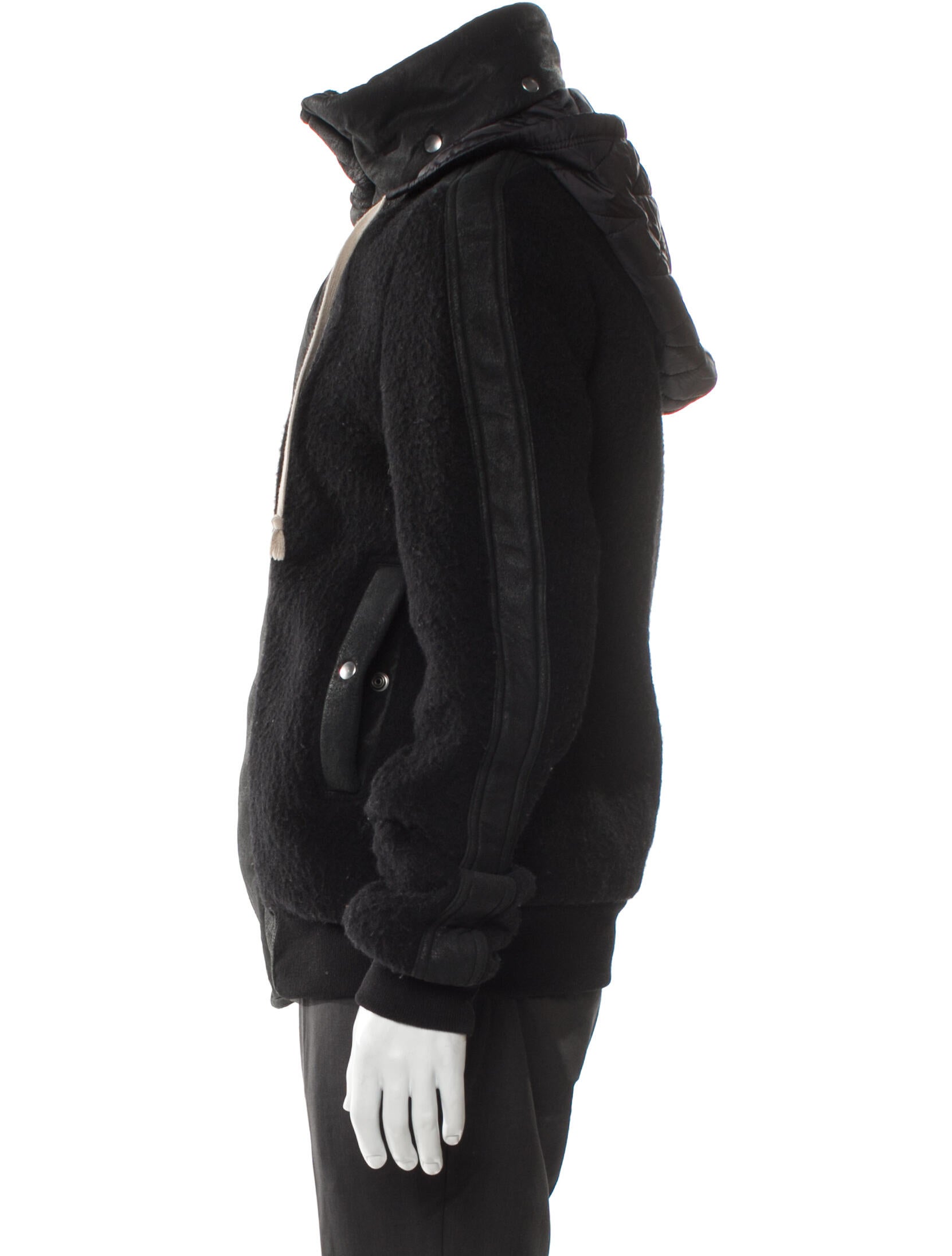 Rick Owens Virgin Wool Puffer Coat