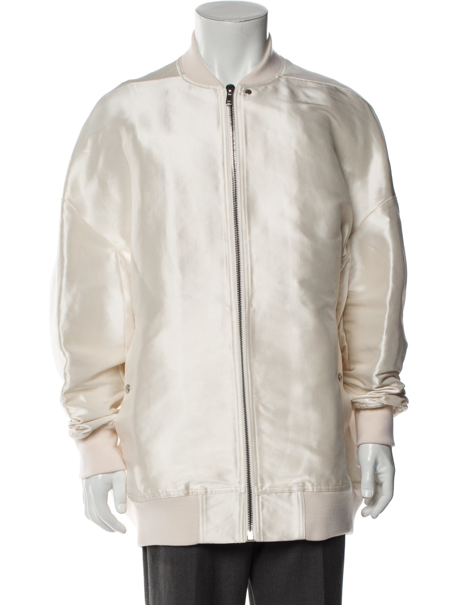 Rick Owens Silk Bomber Jacket