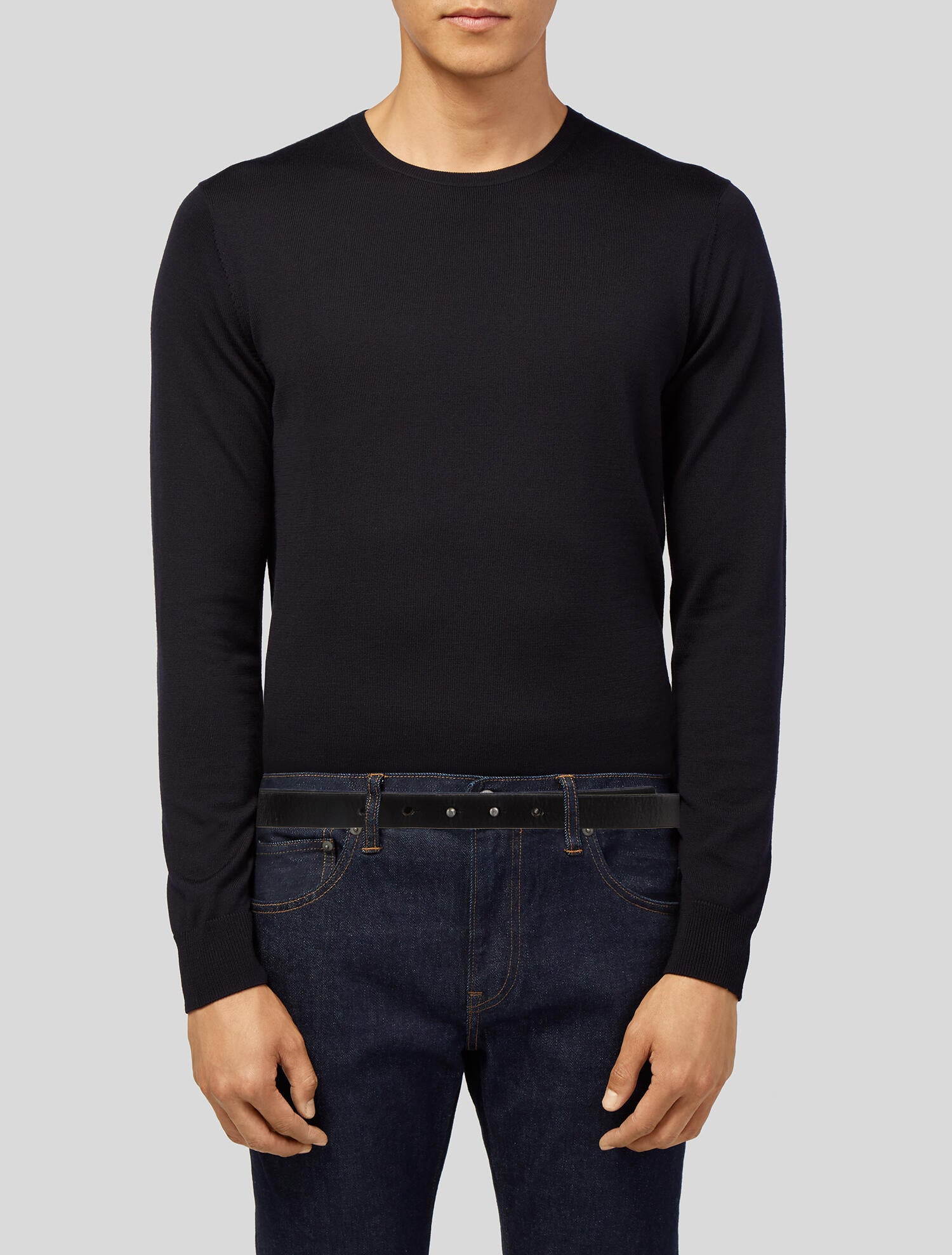 Rick Owens Skinny Leather Belt Kit