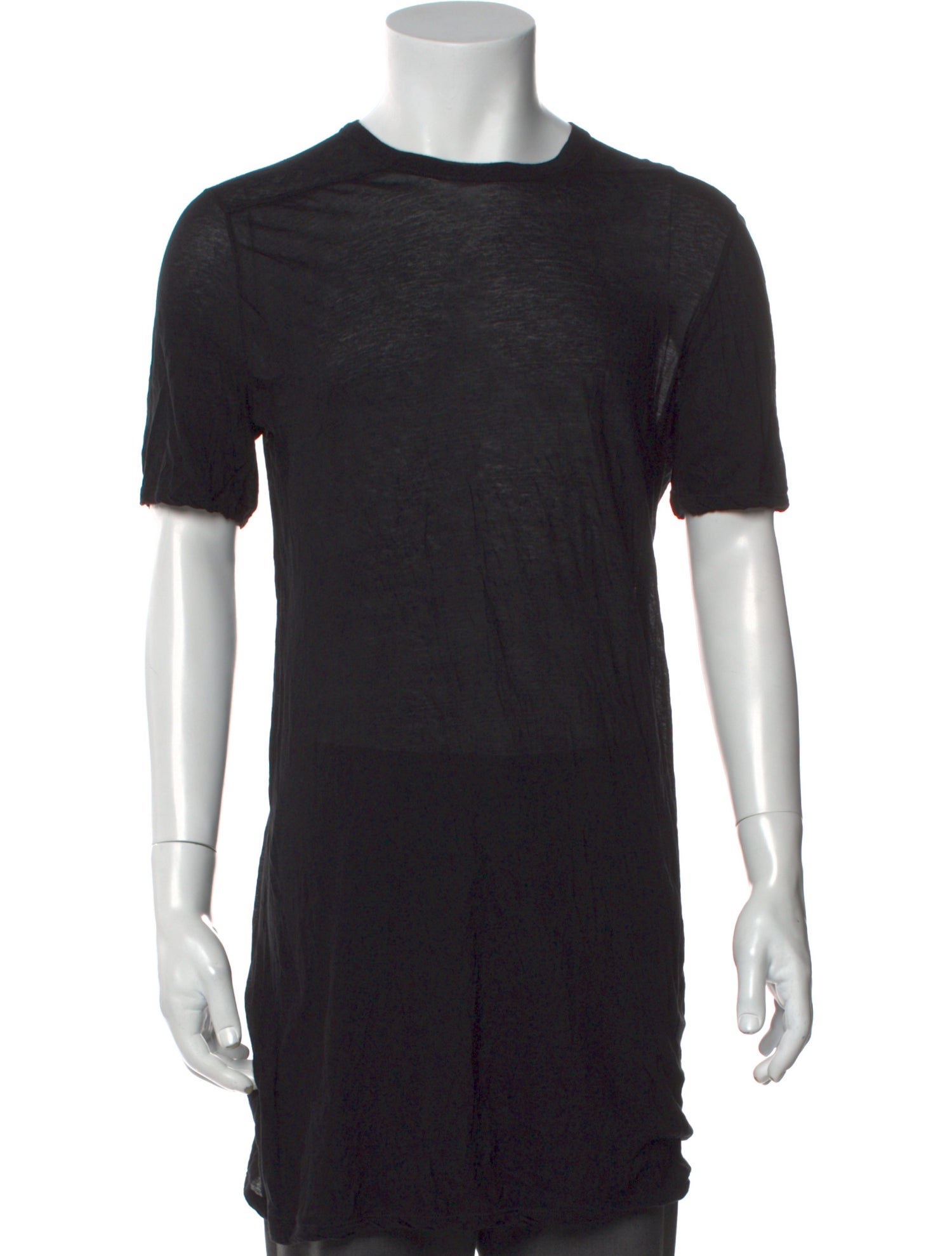 Rick Owens Crew Neck Short Sleeve T-Shirt